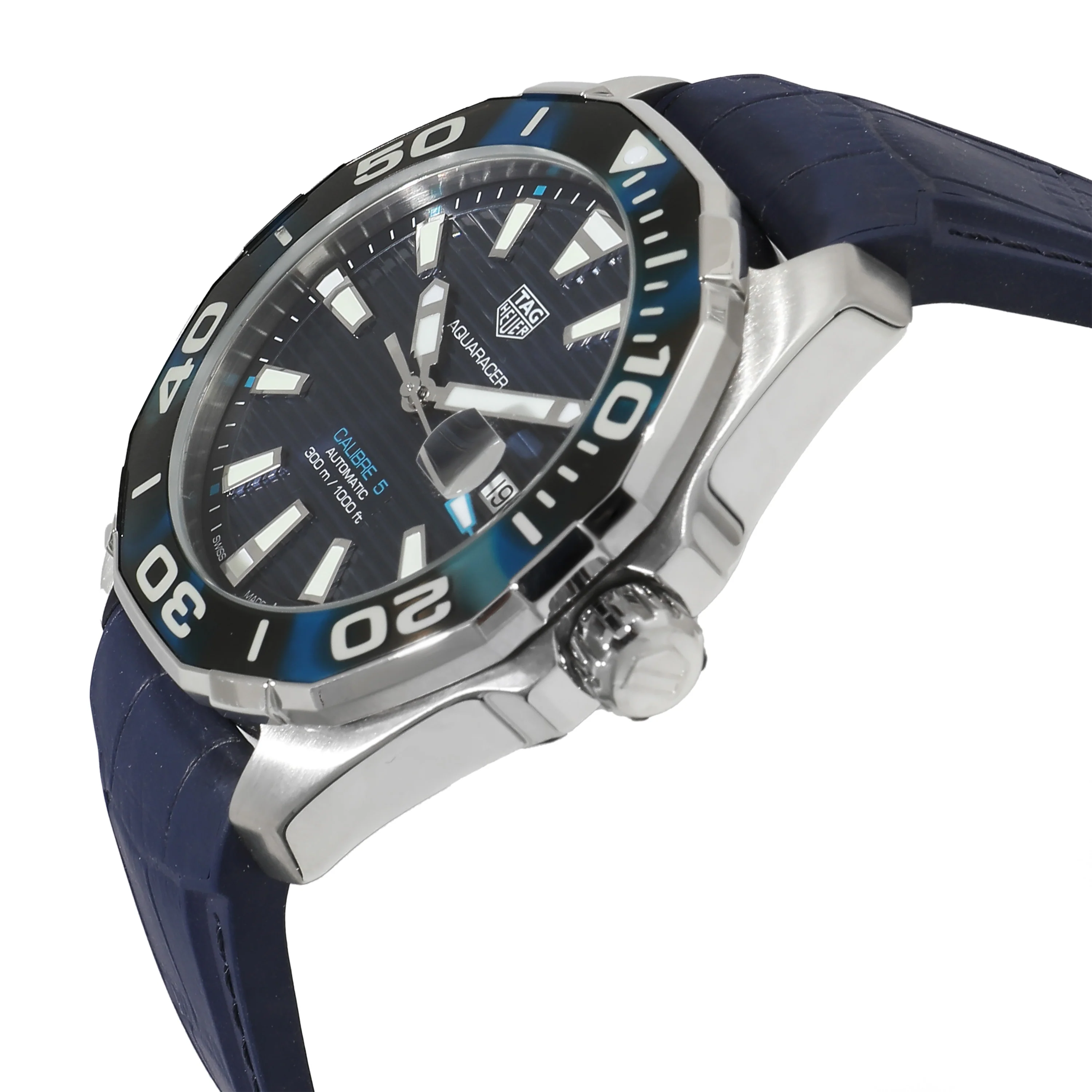Tag Heuer Aquaracer Calibre 5 WAY201P.FT6178 Mens Watch in Stainless Steel - Image 3