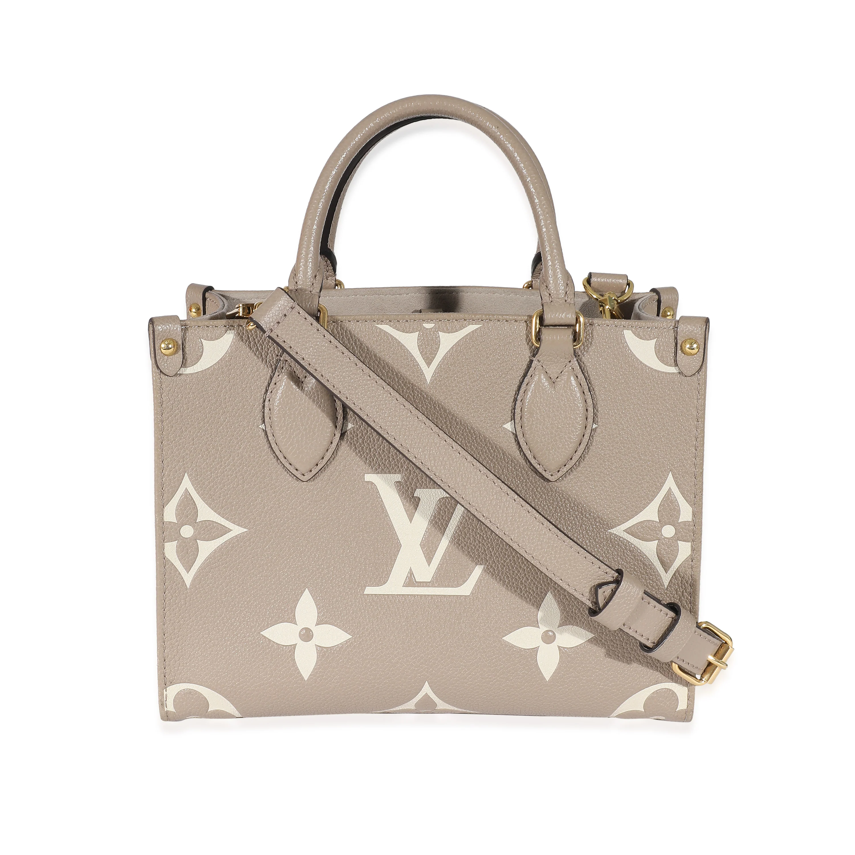 Louis Vuitton Dove Cream Monogram Empreinte Onthego PM - Image 3