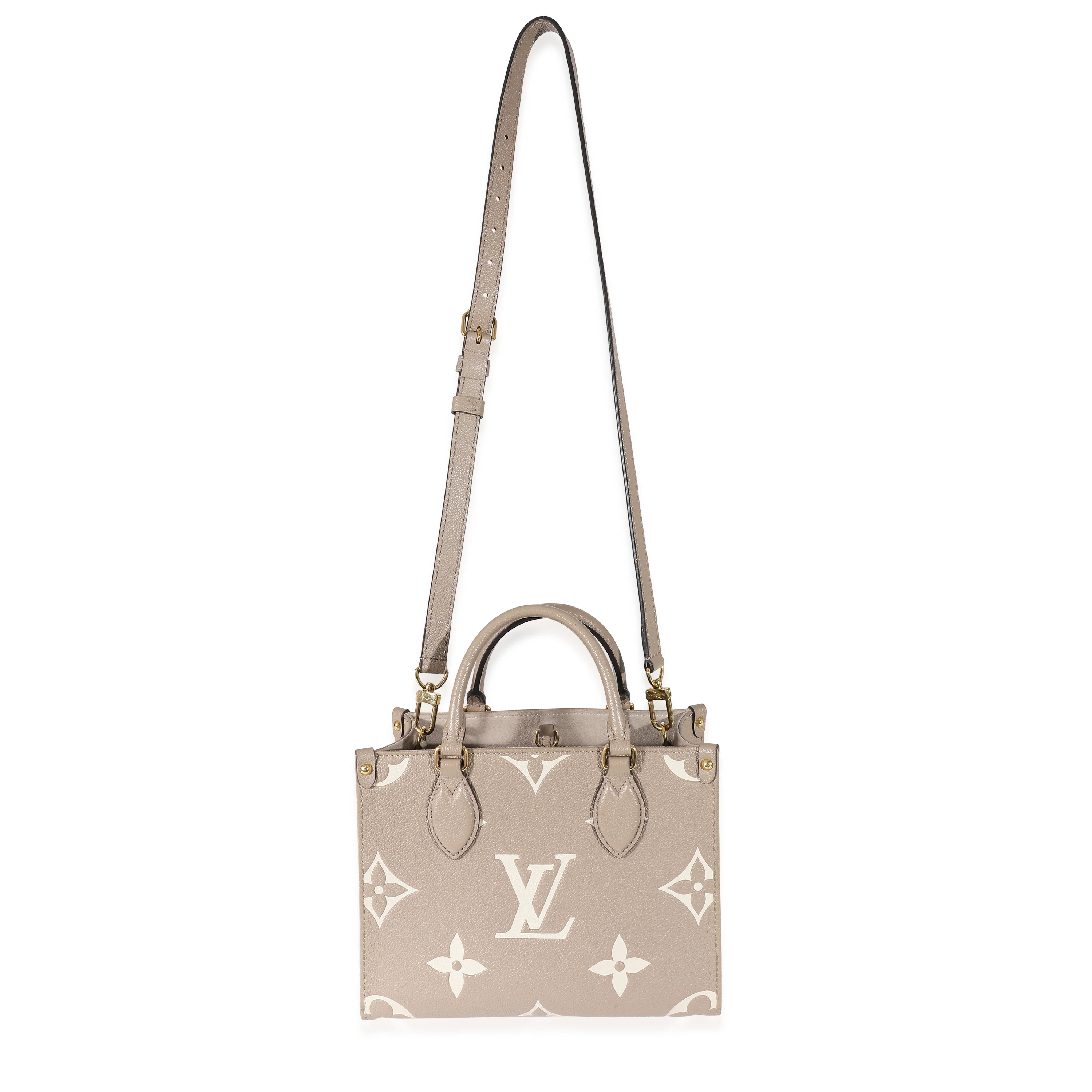 Louis Vuitton Dove Cream Monogram Empreinte Onthego PM - Image 4