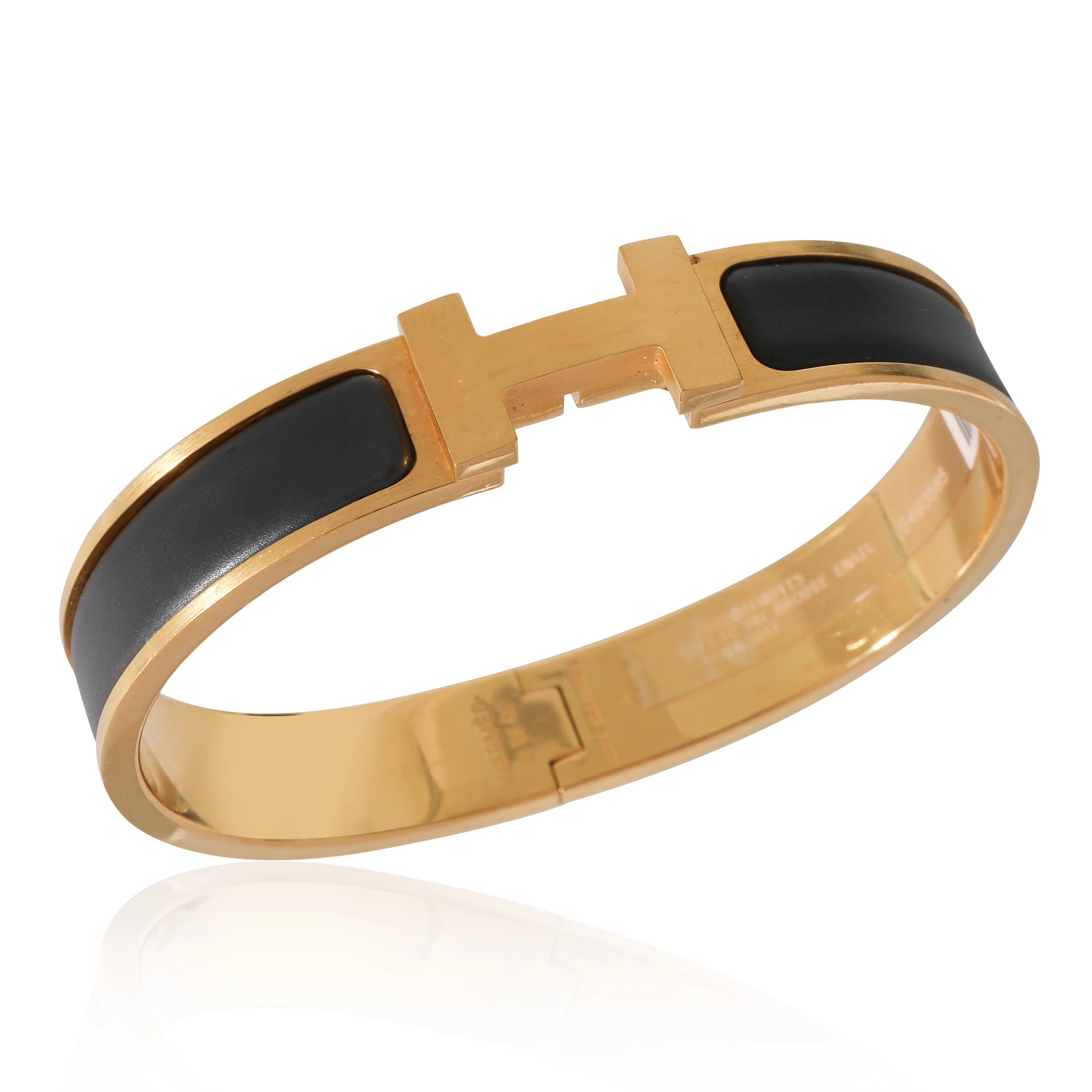 Hermès Clic H Bracelet in  Gold Plated - Image 3