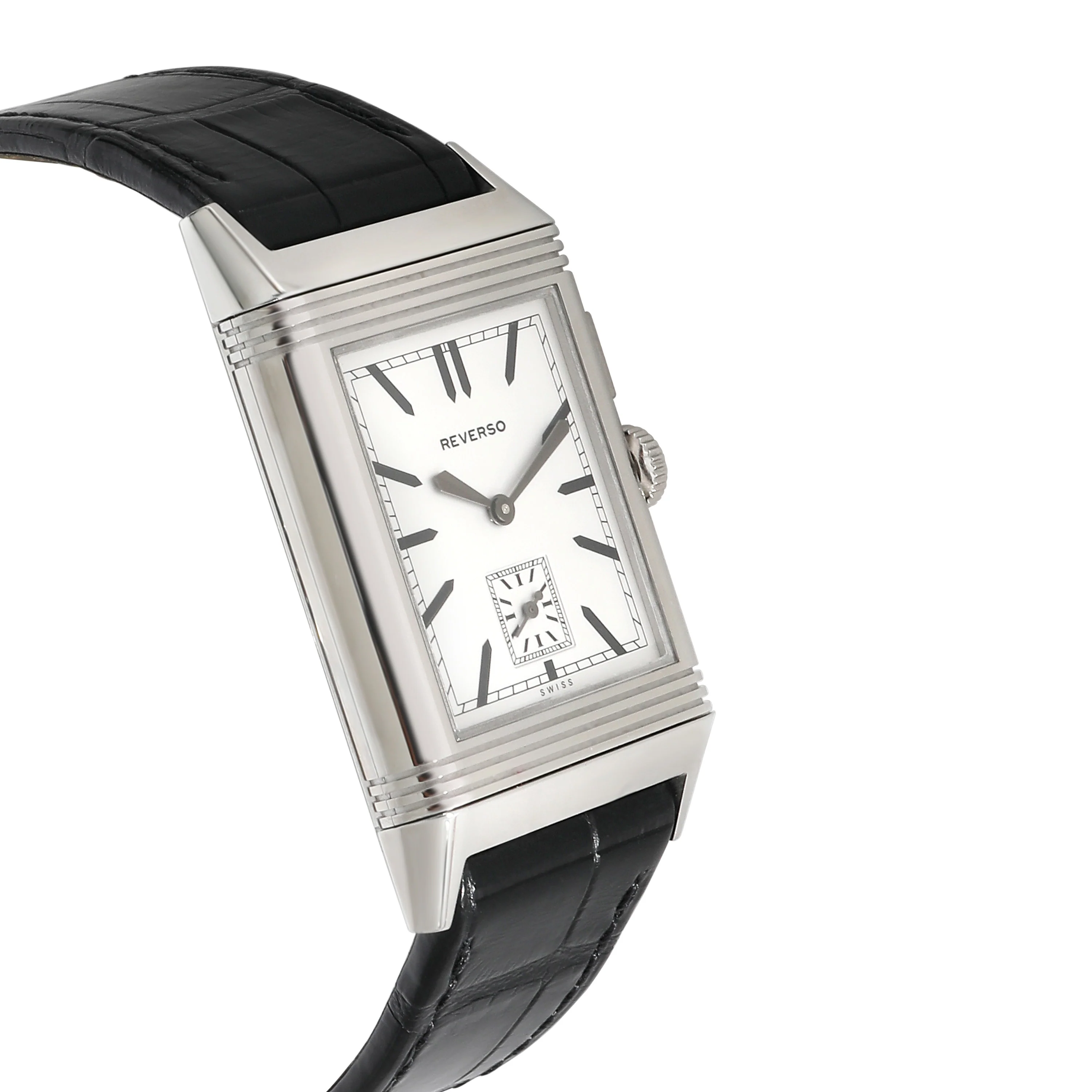 Jaeger-LeCoultre Grand Reverso Duo Face 278.8.54 Mens Watch in Stainless Steel - Image 2