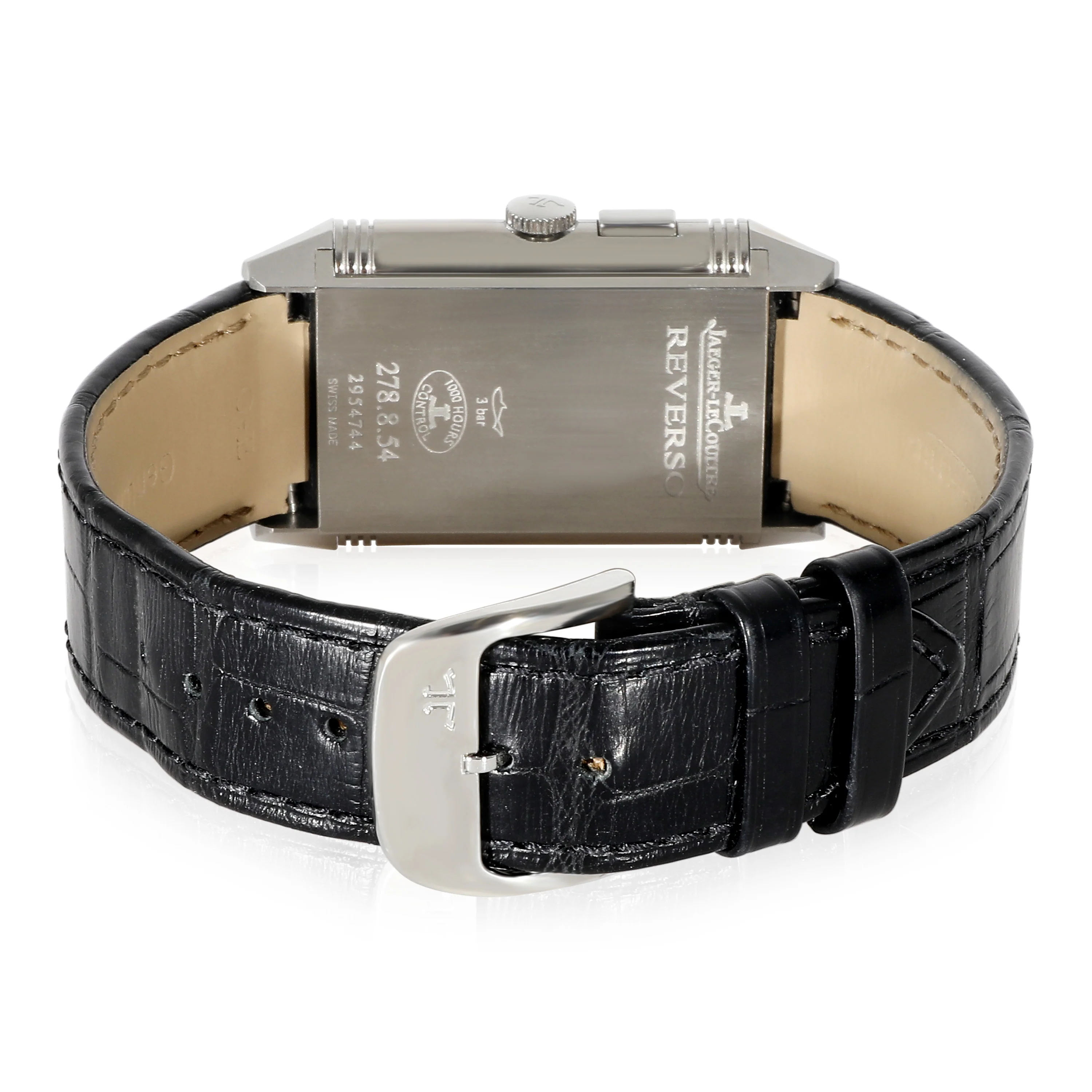 Jaeger-LeCoultre Grand Reverso Duo Face 278.8.54 Mens Watch in Stainless Steel - Image 4