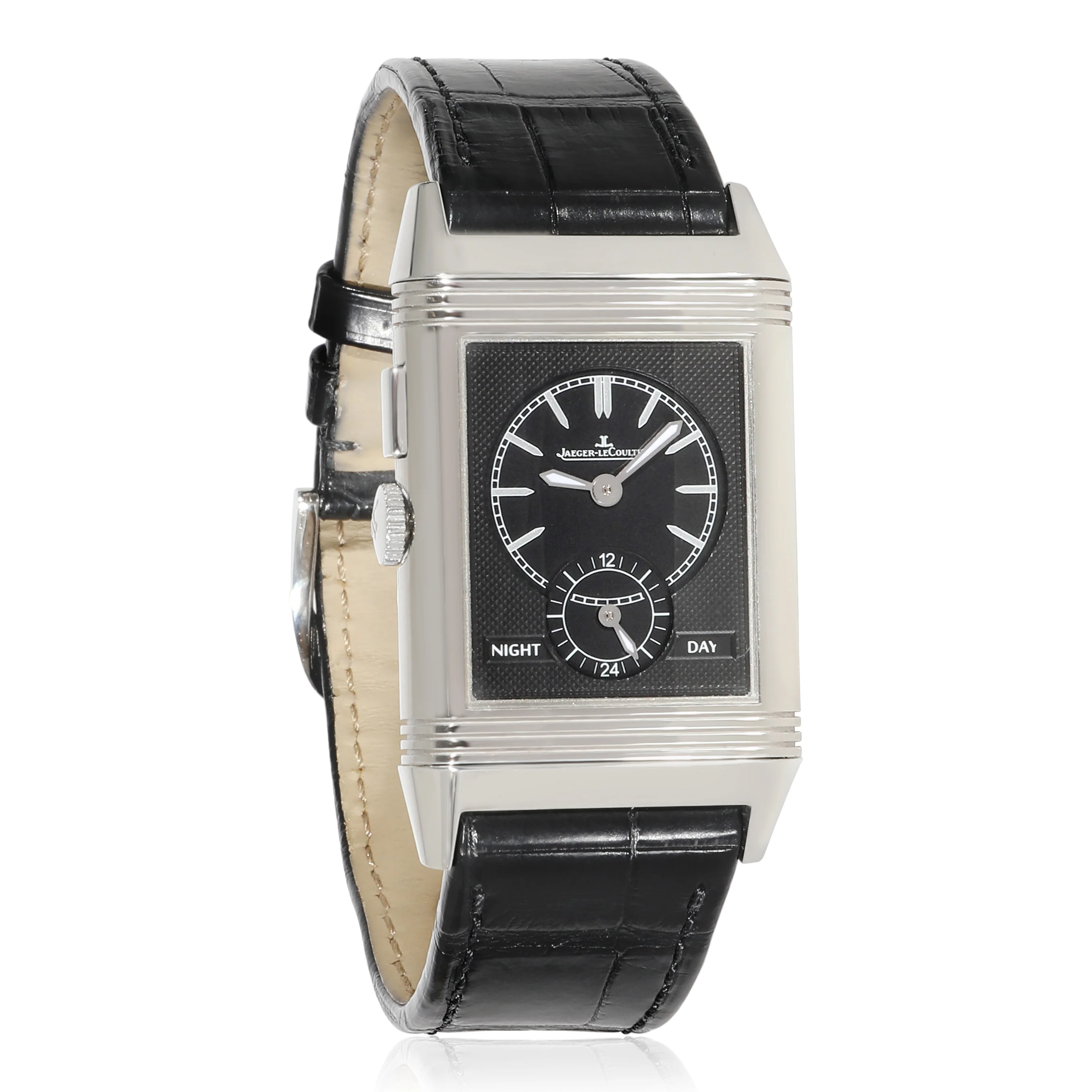 Jaeger-LeCoultre Grand Reverso Duo Face 278.8.54 Mens Watch in Stainless Steel - Image 5