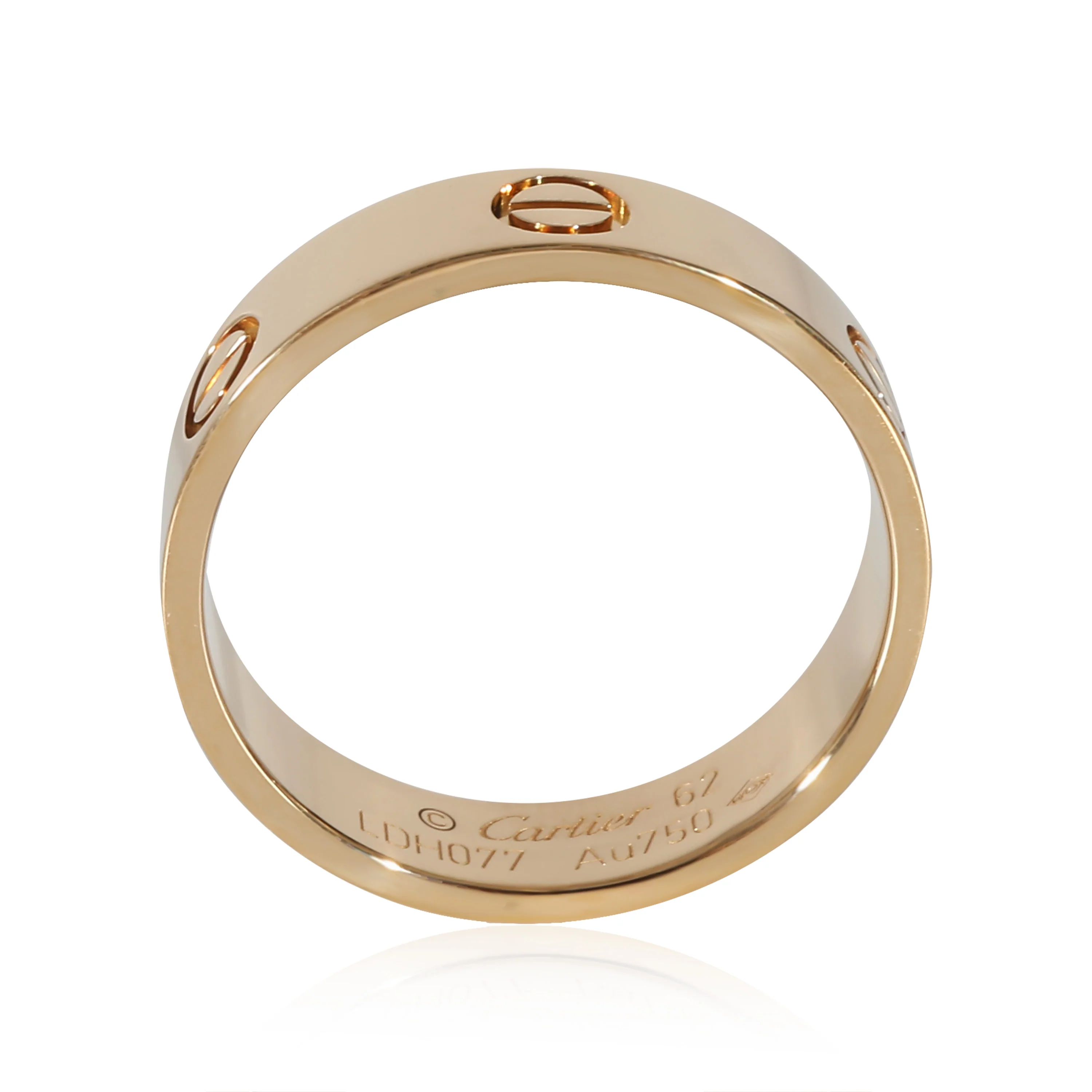 Love Ring in 18k Yellow Gold - Image 2
