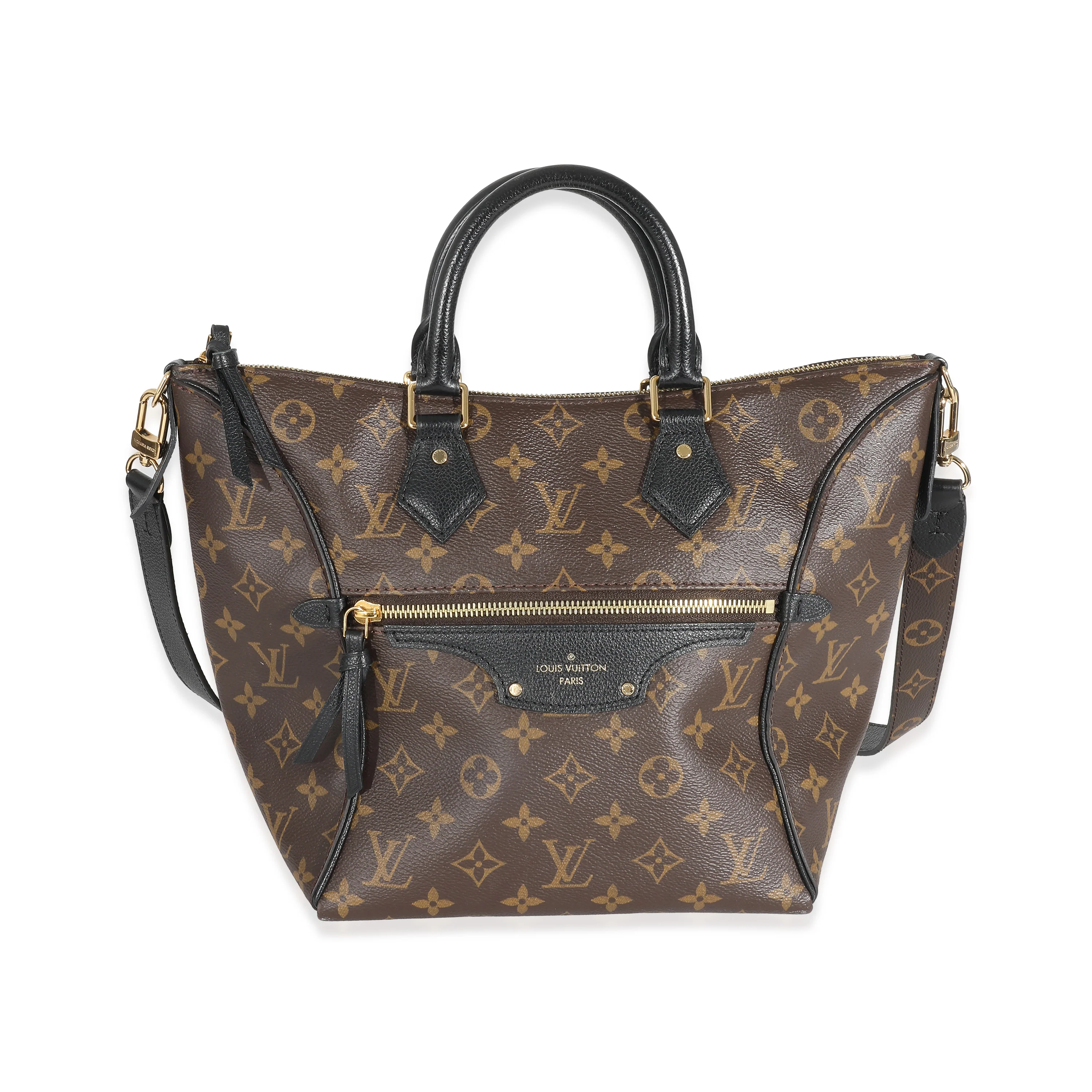 Louis Vuitton Black Monogram Canvas Tournelle PM - Image 4