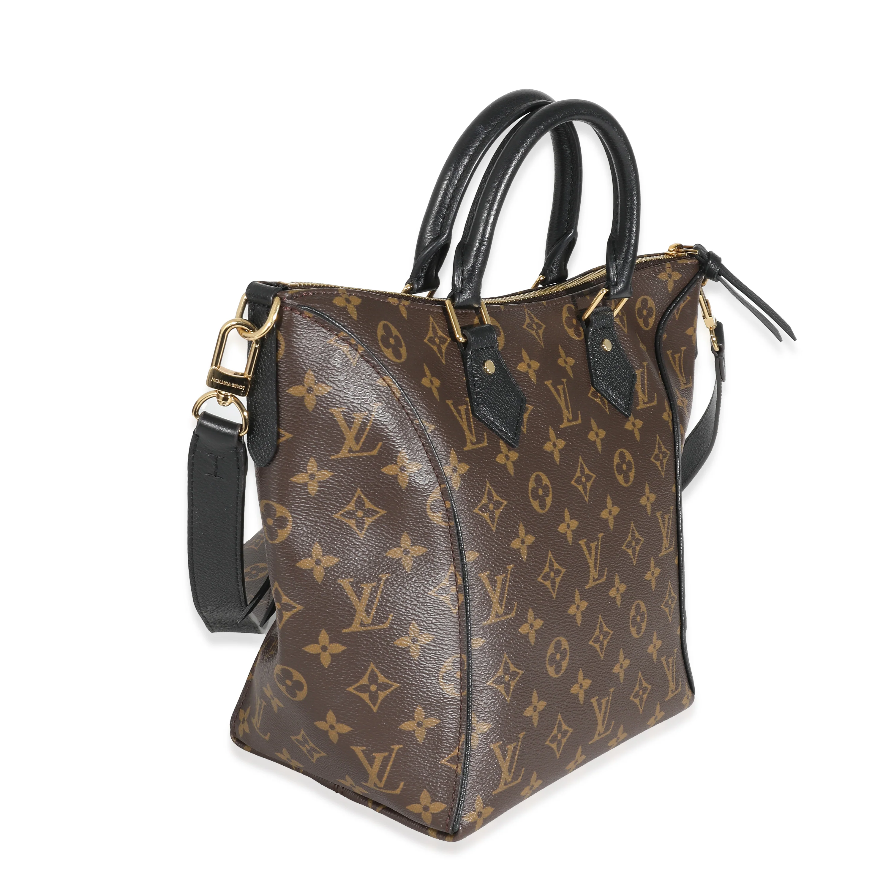 Louis Vuitton Black Monogram Canvas Tournelle PM - Image 7
