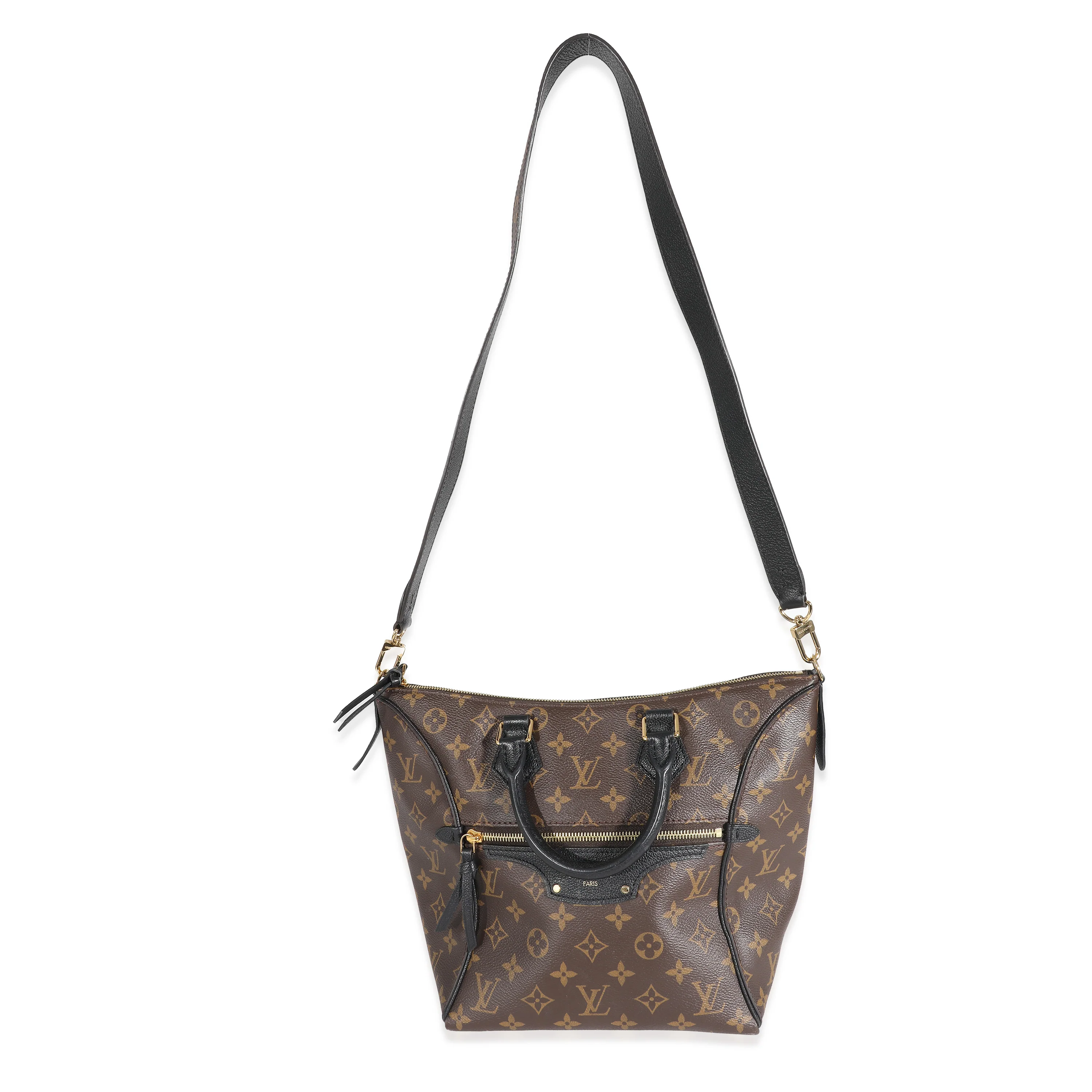 Louis Vuitton Black Monogram Canvas Tournelle PM - Image 8