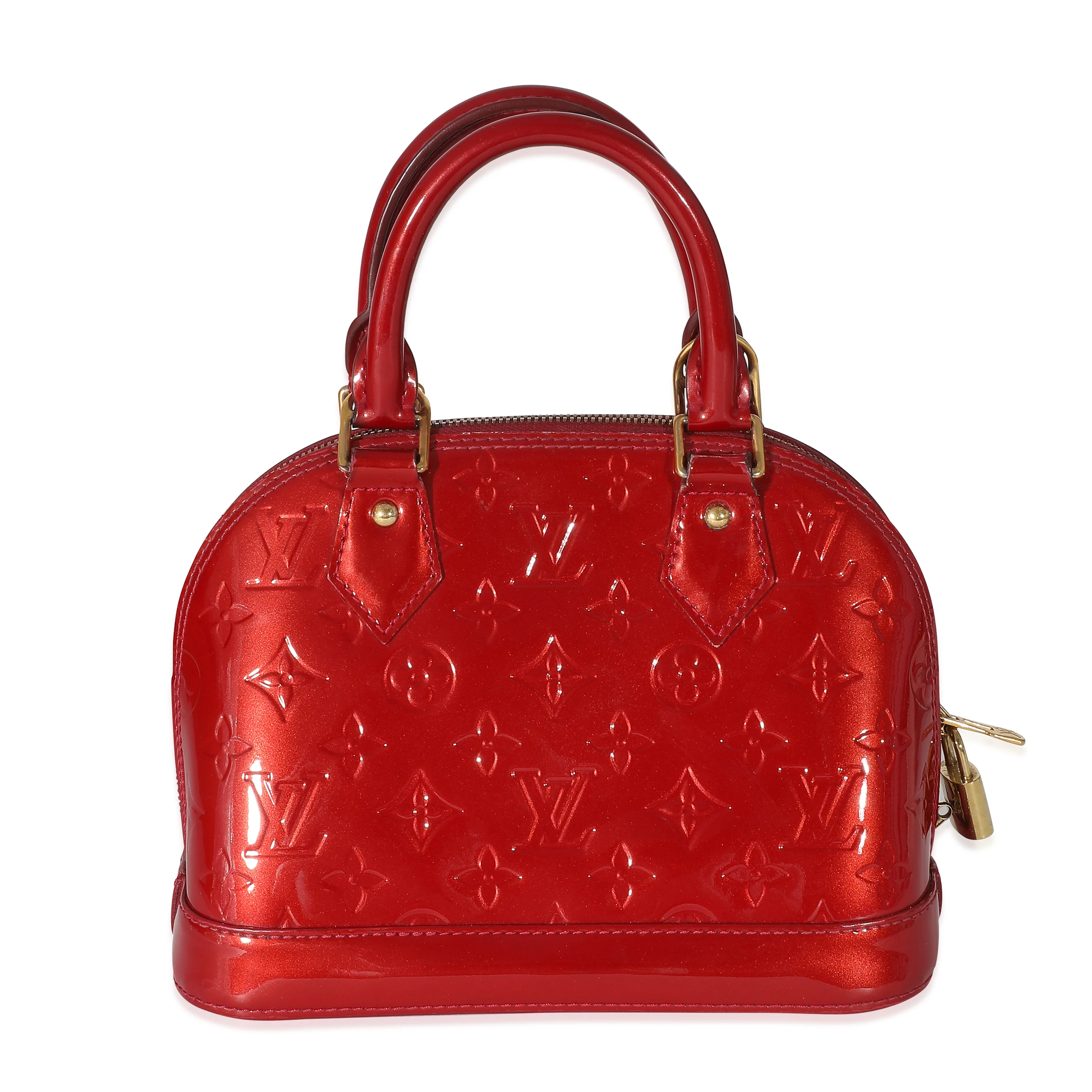 Louis Vuitton Pomme D'Amour Monogram Vernis Alma BB - Image 3