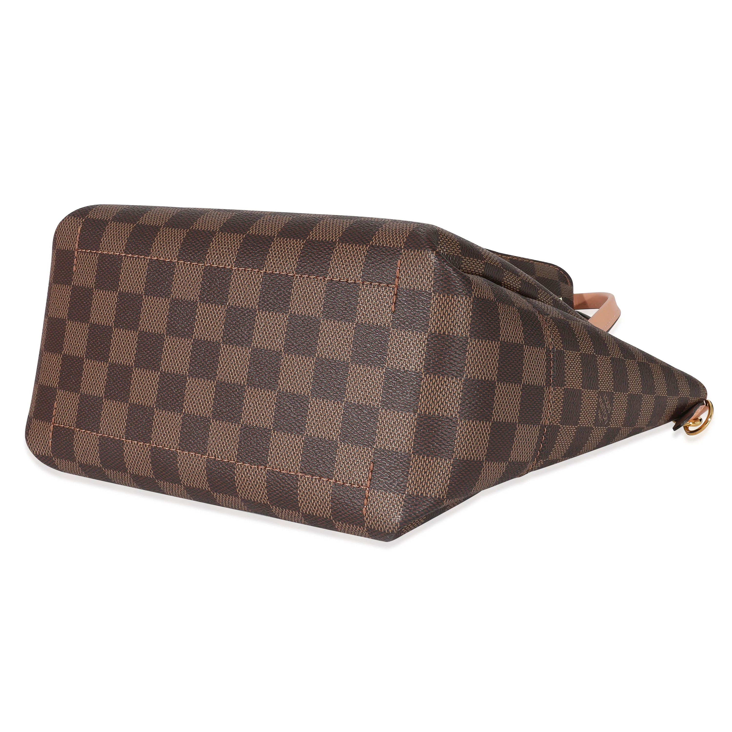 Louis Vuitton Venus Pink Damier Ebene Canvas Belmont PM - Image 6