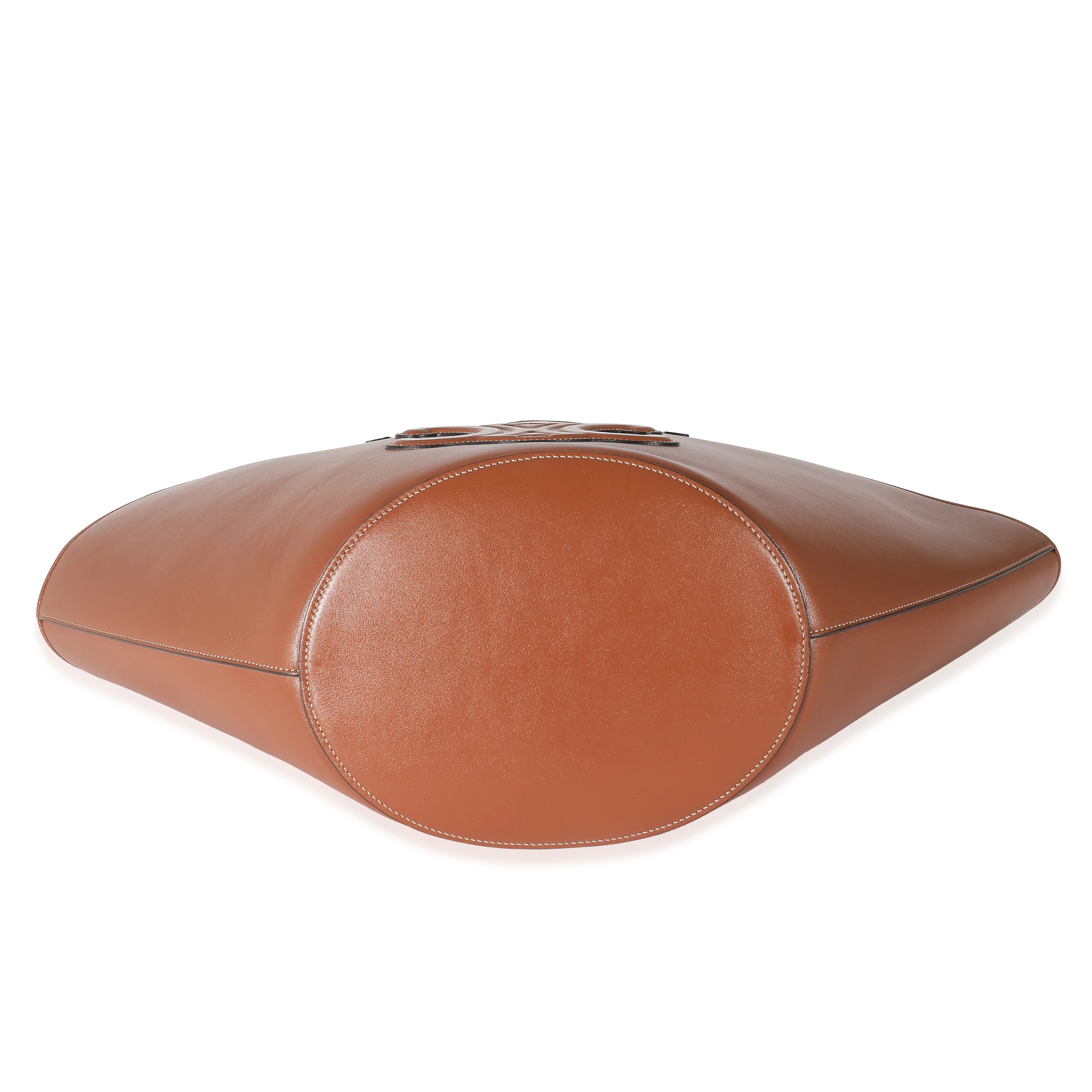 Celine Brown Smooth Calfskin Medium Couffin Triomphe Tote - Image 5