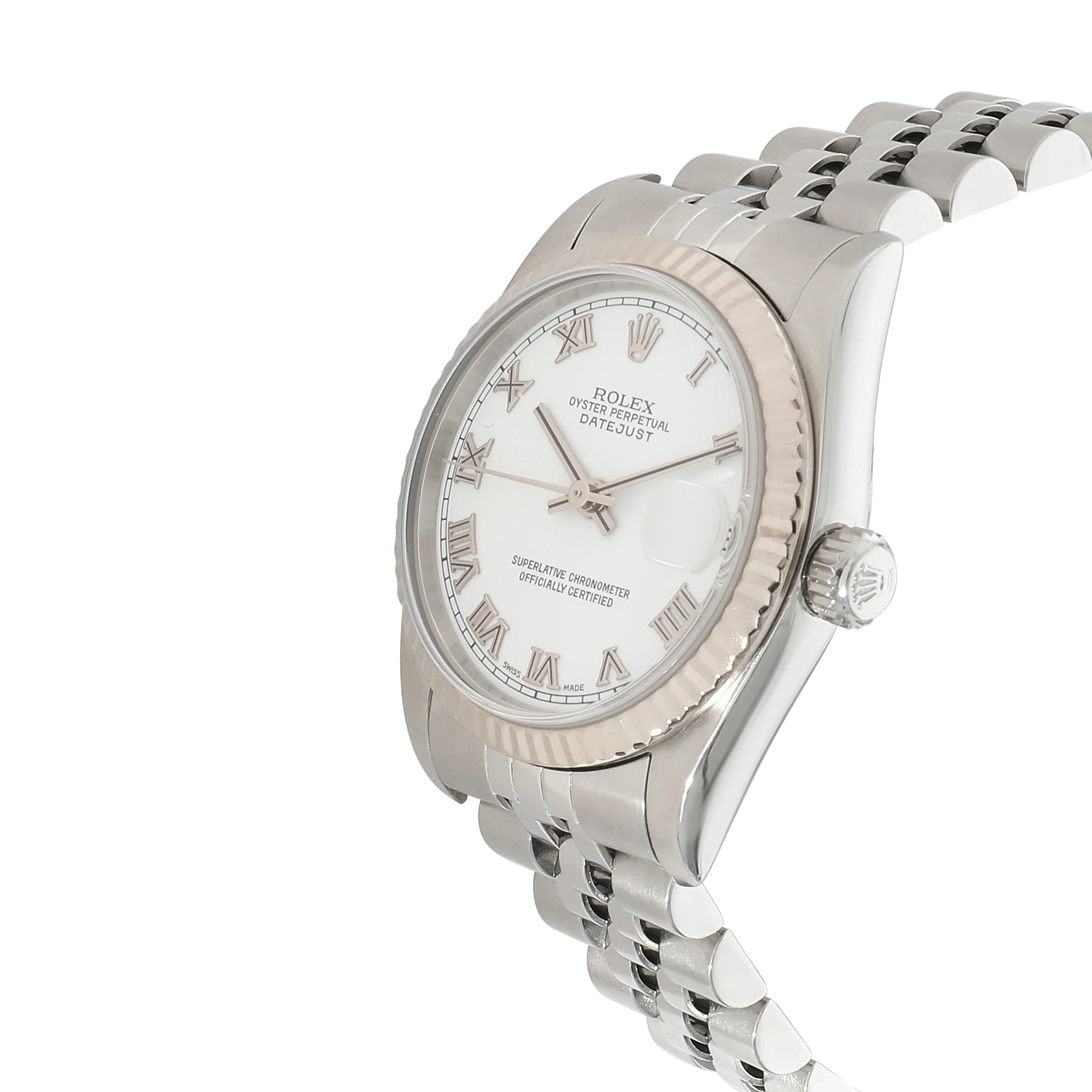 Rolex Datejust 78274 Unisex Watch in 18kt Stainless Steel/White Gold - Image 3