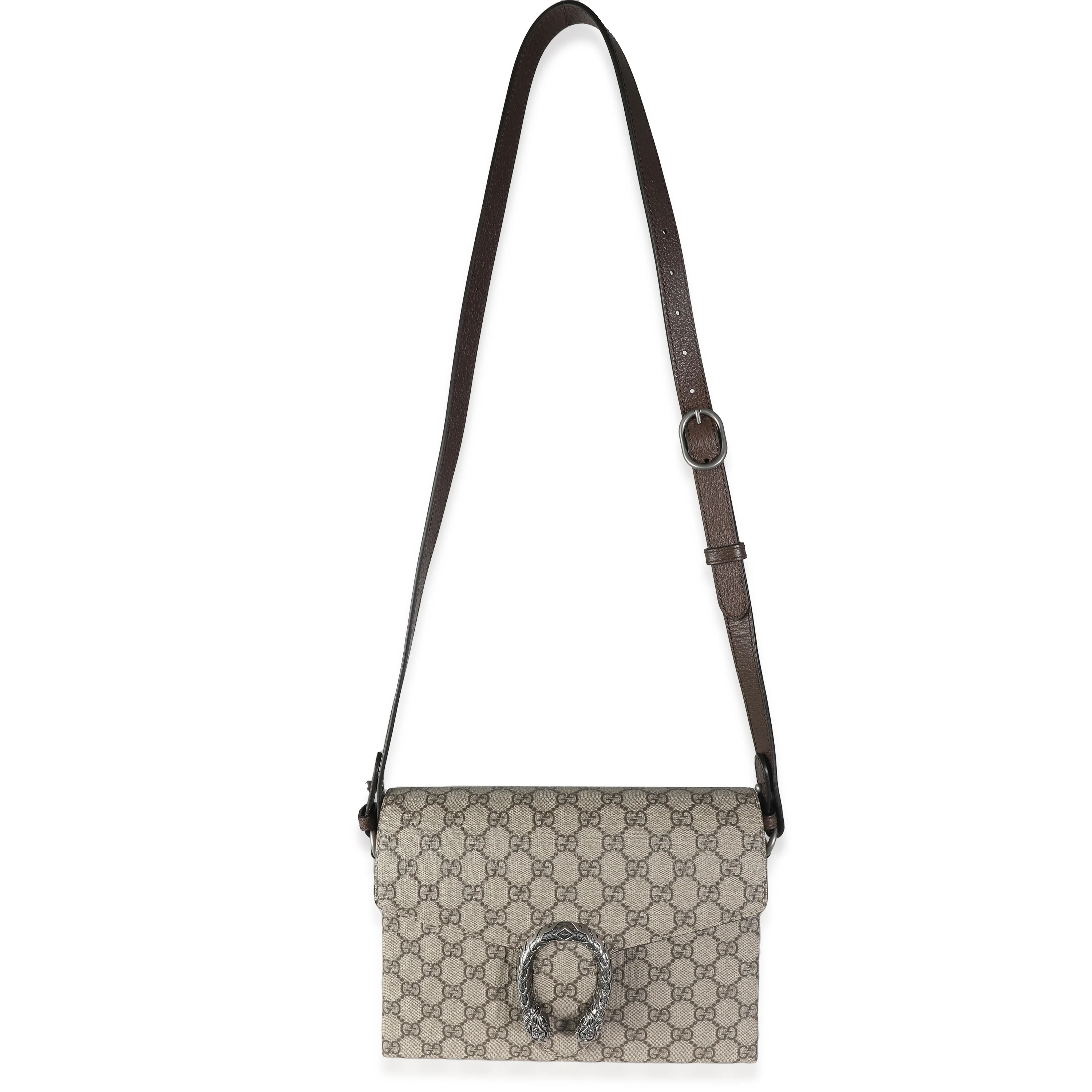 Beige GG Supreme Dionysus Messenger Bag - Image 8