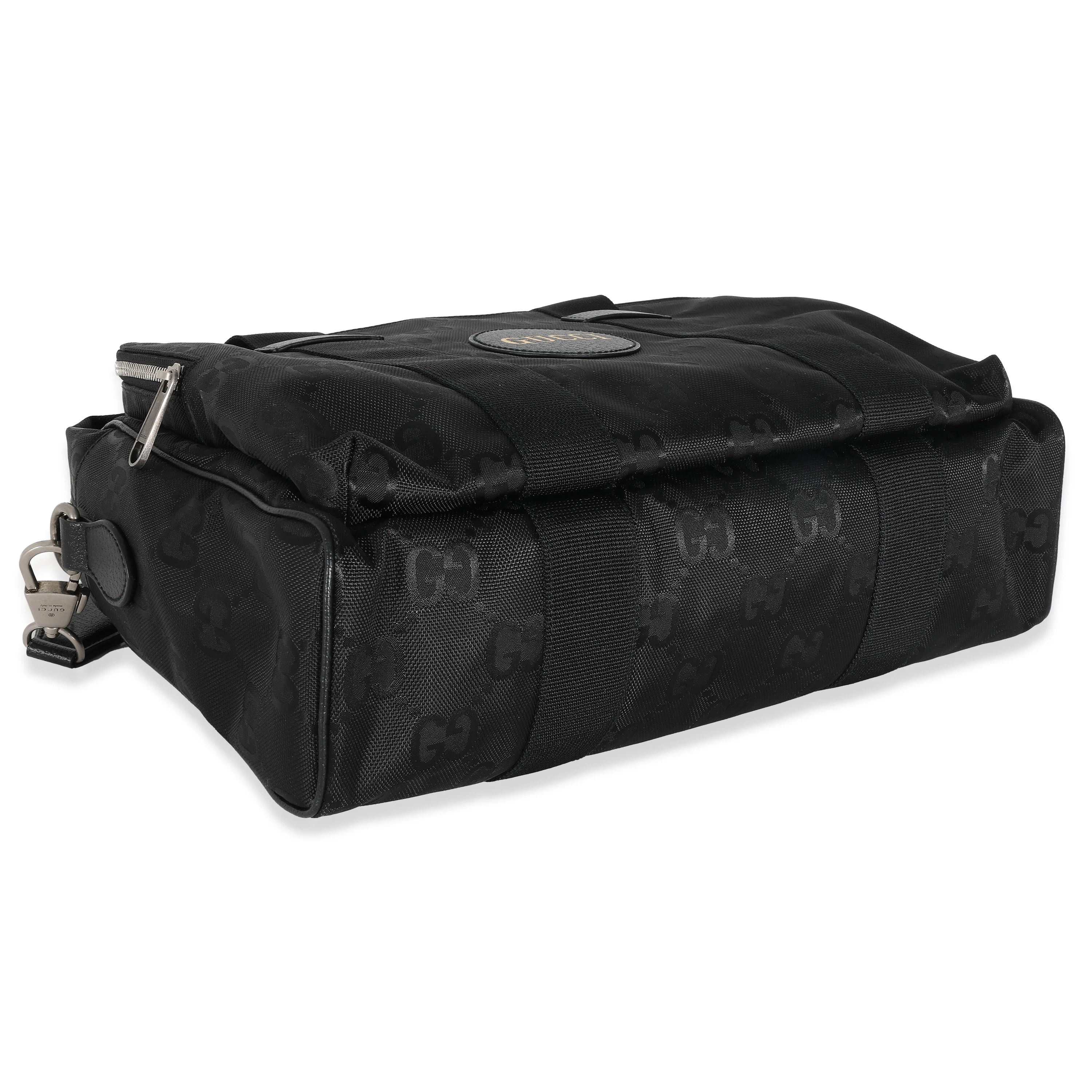 Gucci Black Nylon GG Off The Grid Briefcase - Image 4