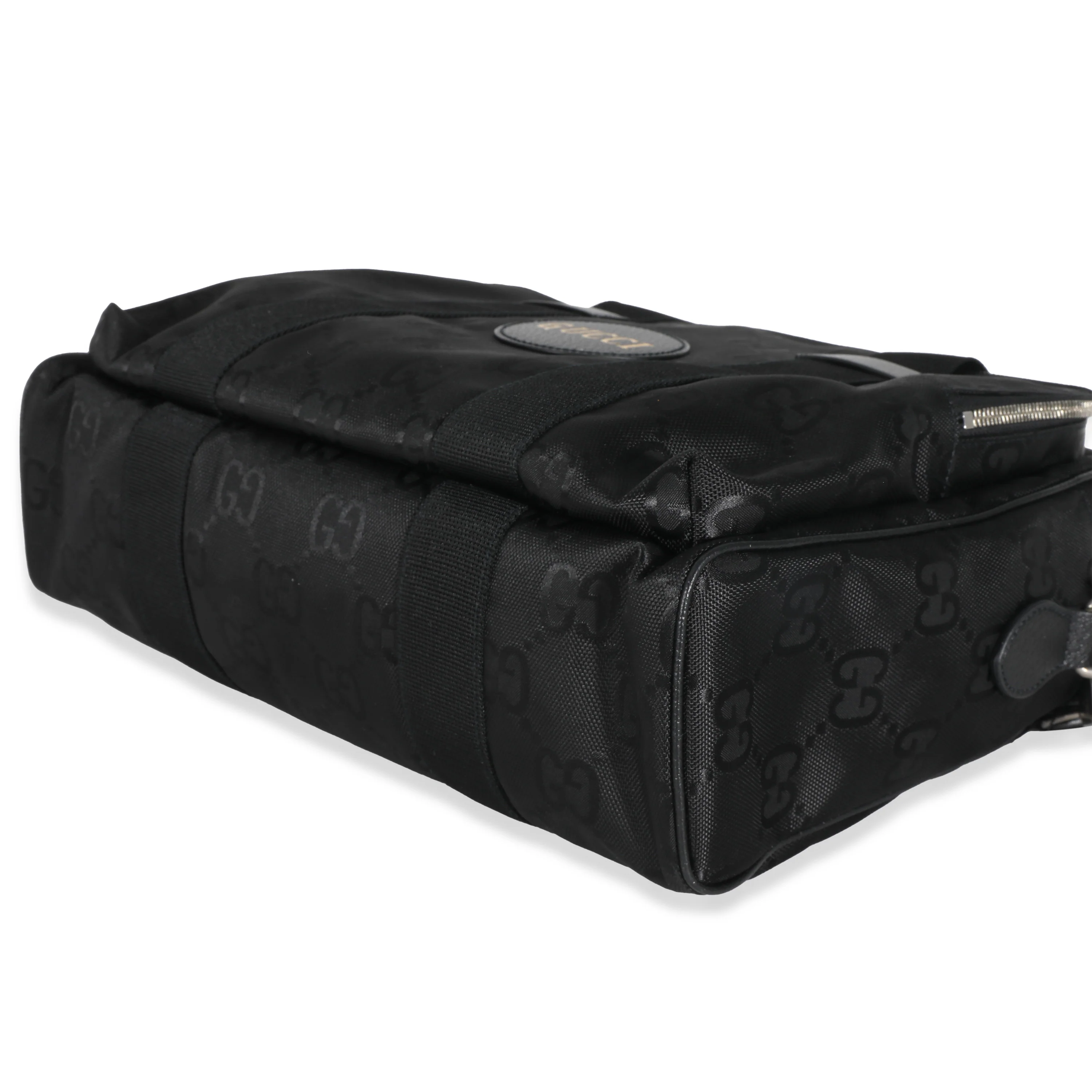 Gucci Black Nylon GG Off The Grid Briefcase - Image 6