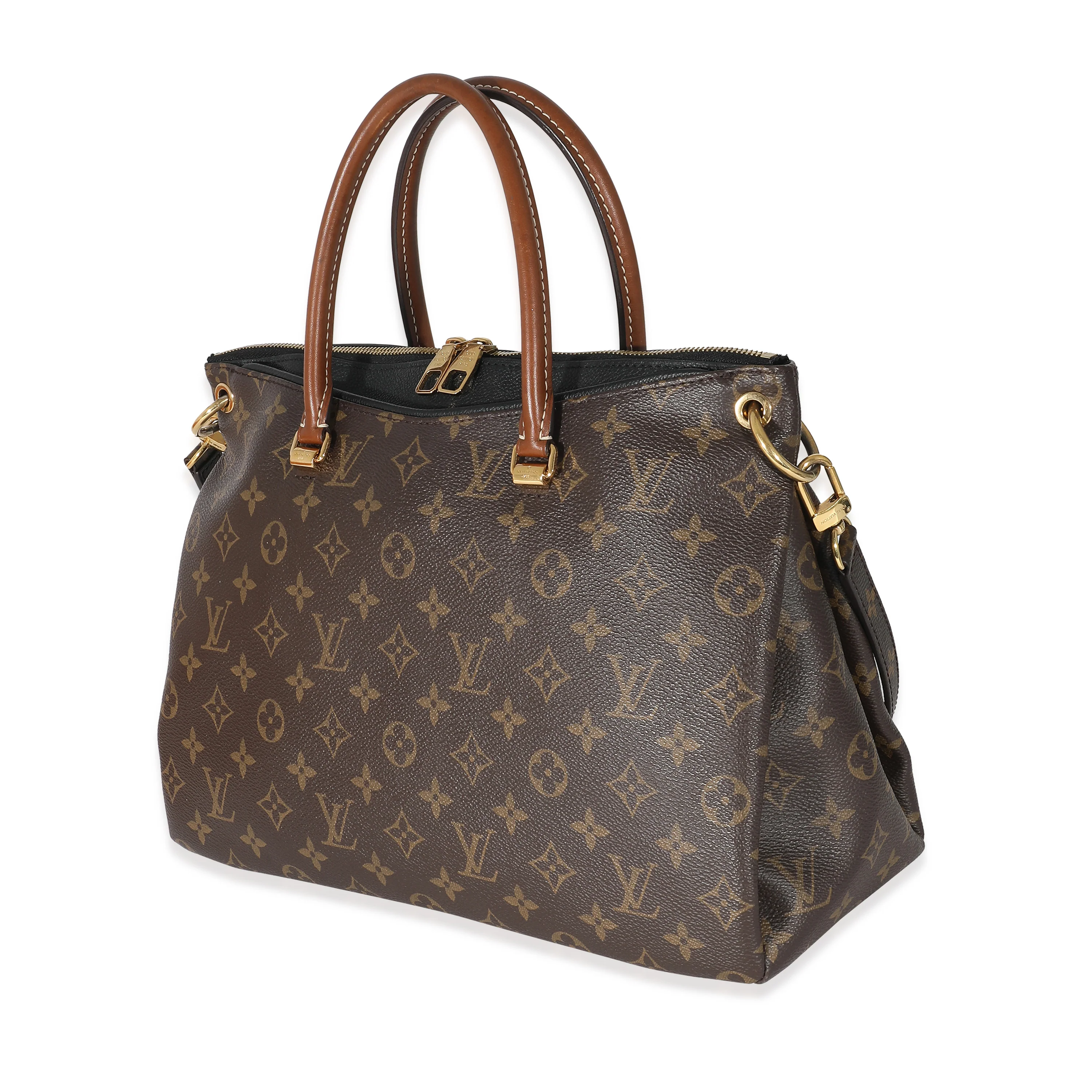 Louis Vuitton Black Monogram Canvas Pallas MM - Image 2