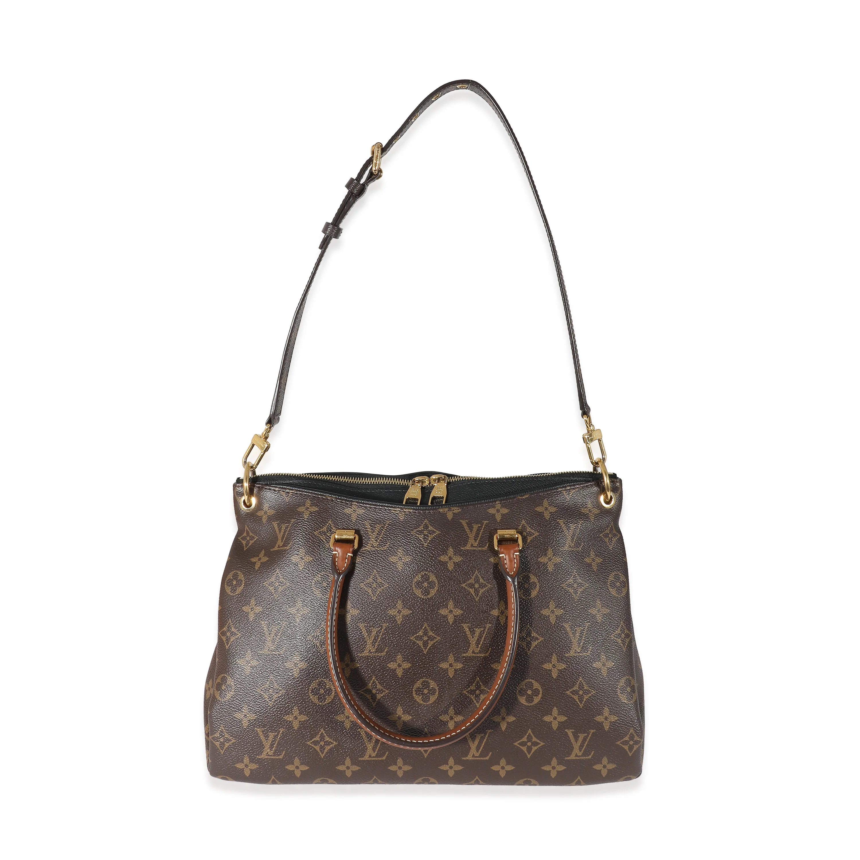 Louis Vuitton Black Monogram Canvas Pallas MM - Image 8