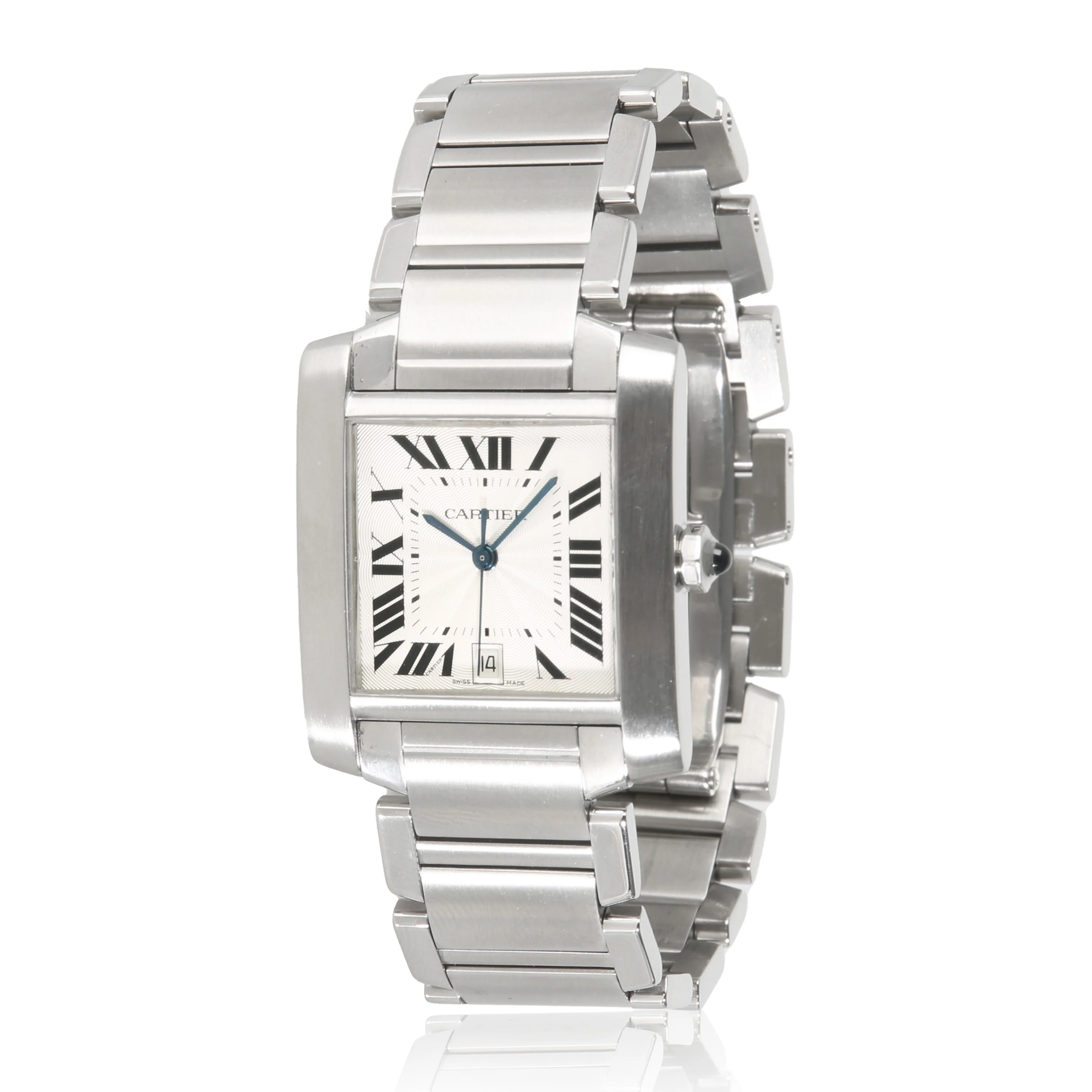 Tank Francaise W51002Q3 Unisex Watch in Stainless Steel