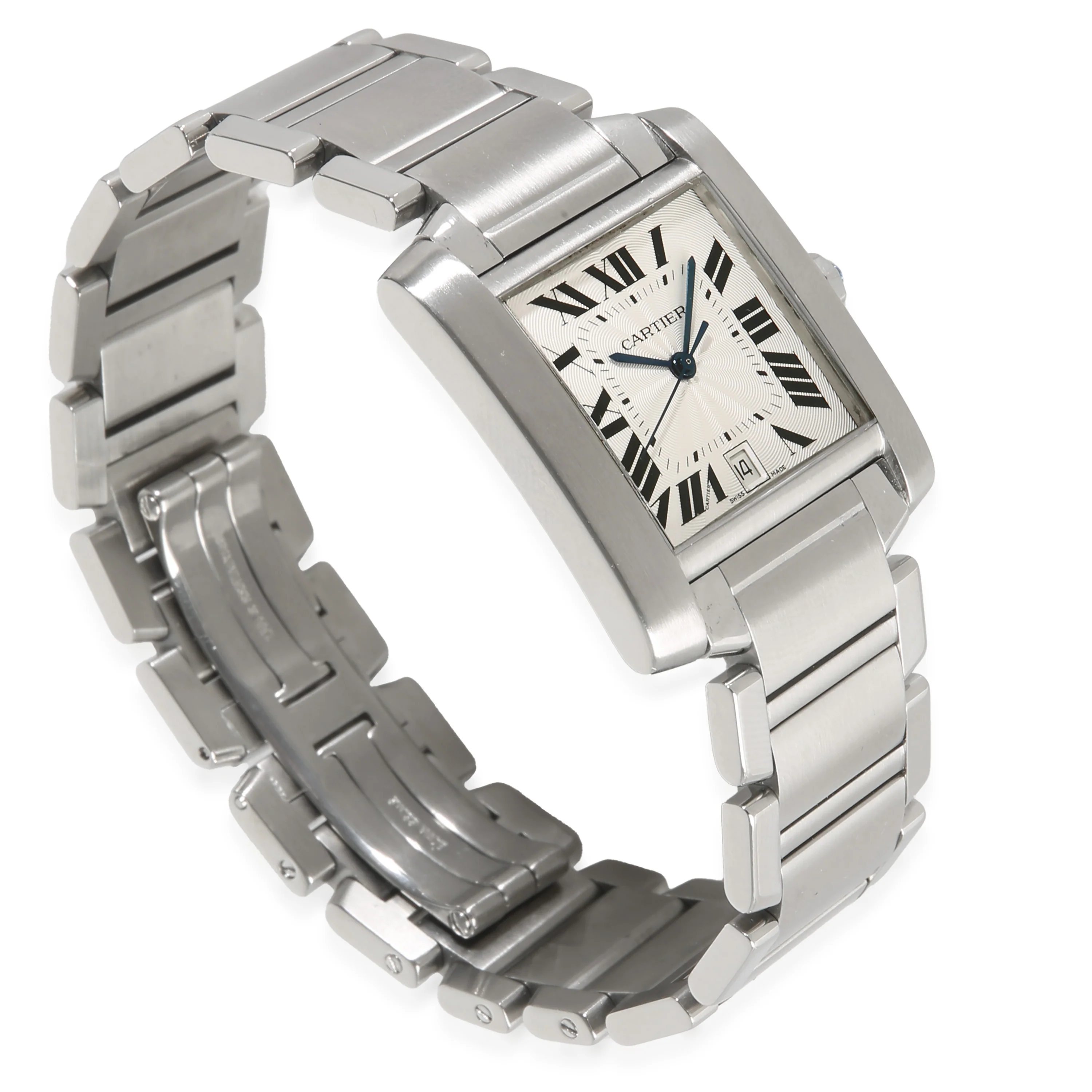 Tank Francaise W51002Q3 Unisex Watch in Stainless Steel - Image 2