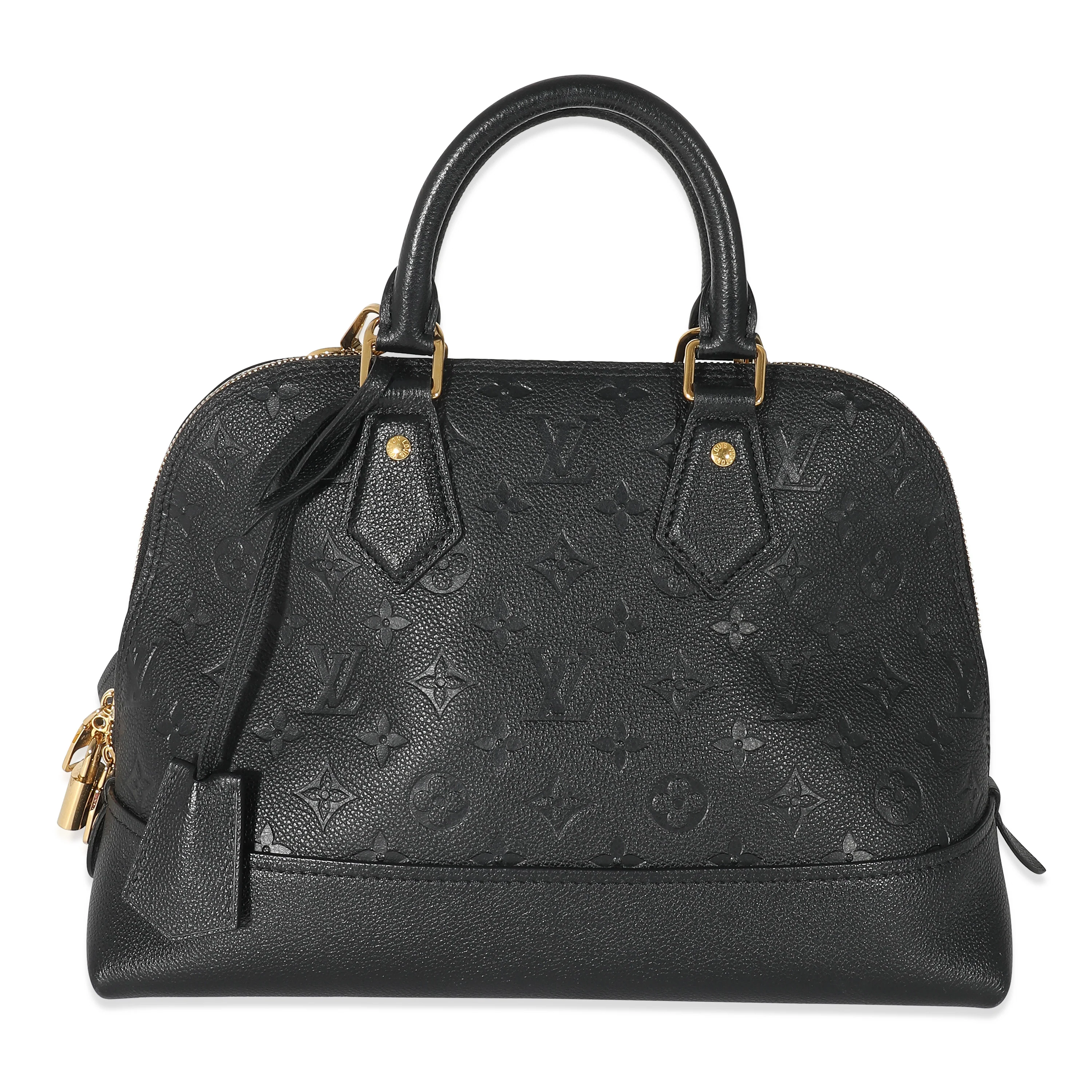 Louis Vuitton Black Empreinte Neo Alma PM