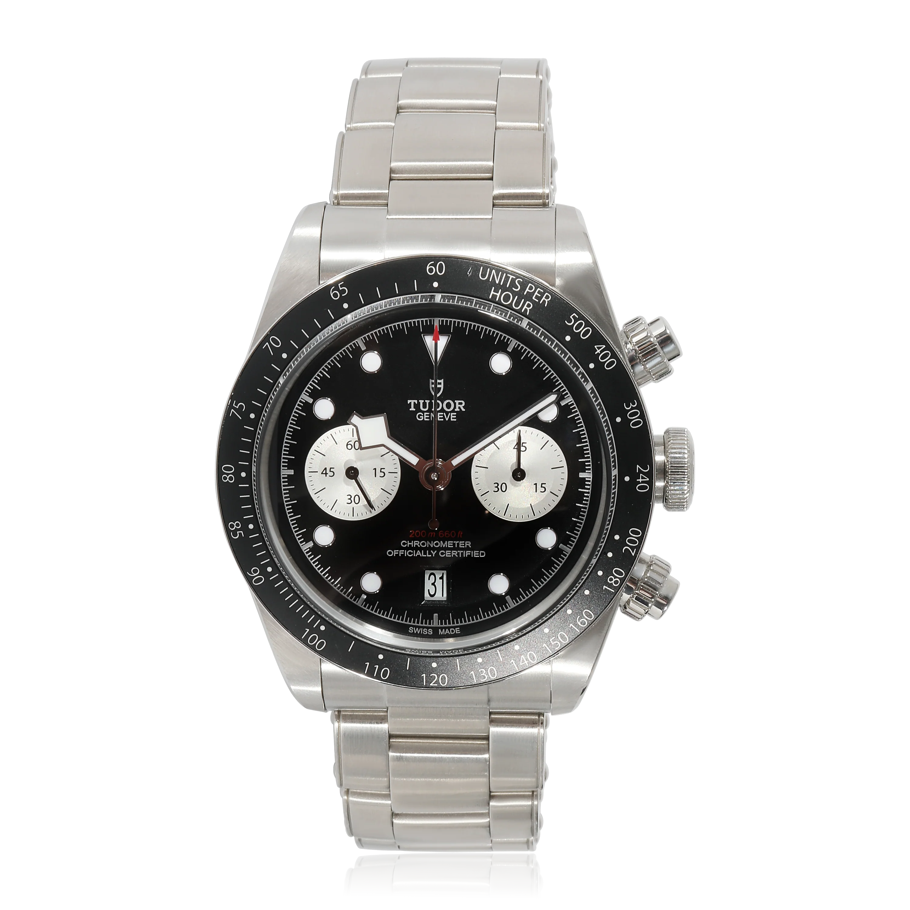 Tudor Black Bay Chrono M79360N-0001 Mens Watch in  Stainless Steel - Image 6