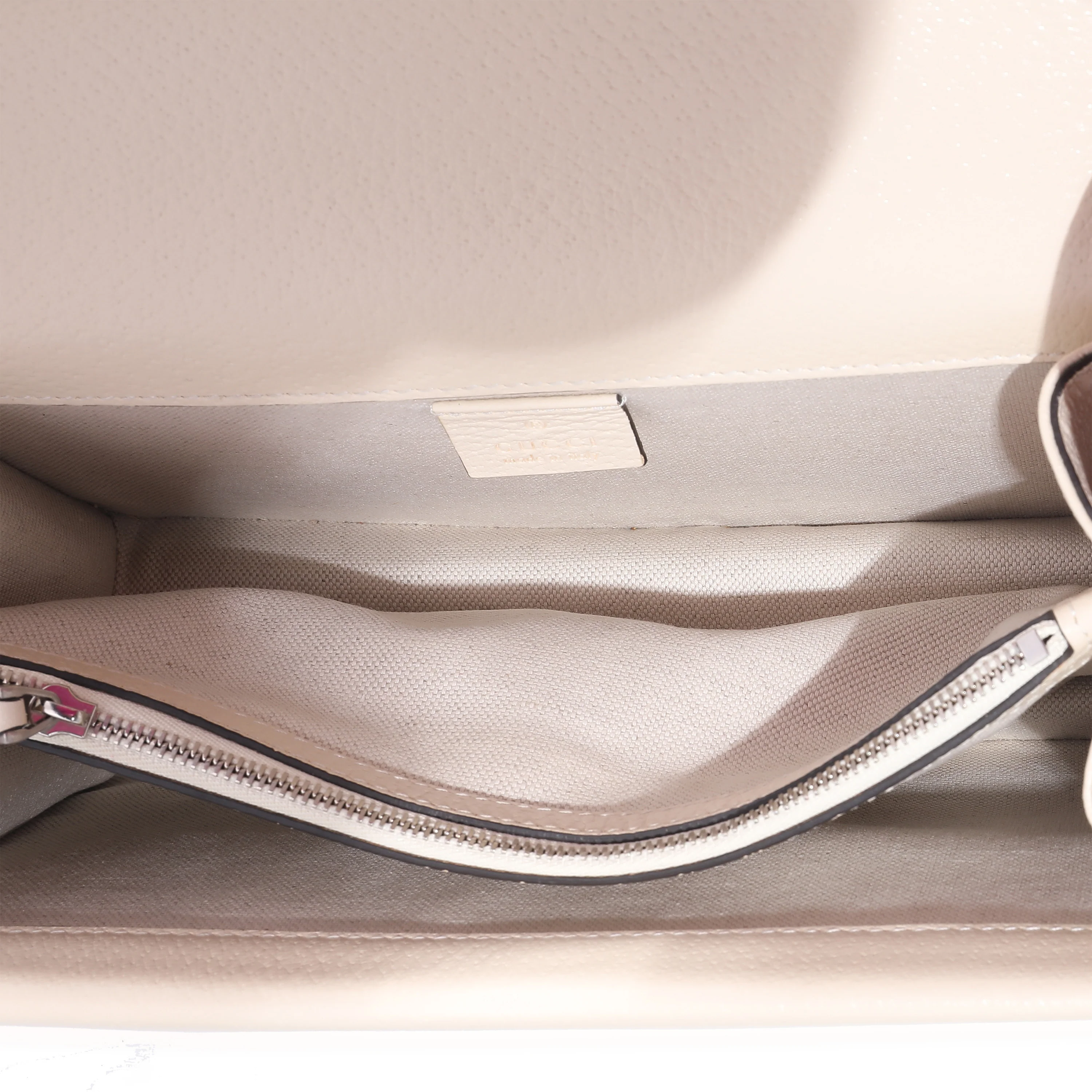 Gucci Mystic White Textured Calfskin Small Dionysus - Image 8