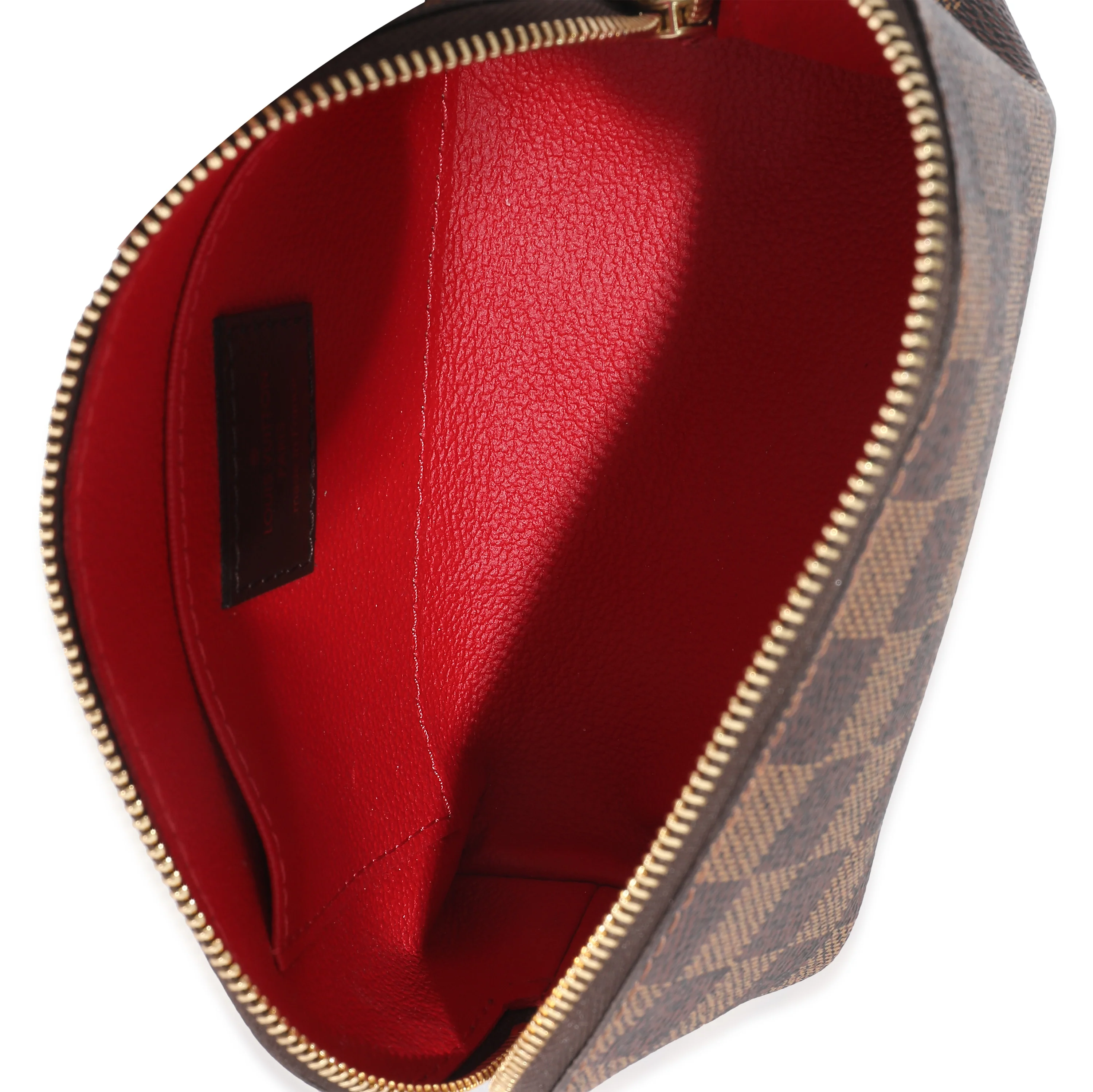 Louis Vuitton Damier Ebene Canvas Cosmetic Pouch - Image 8