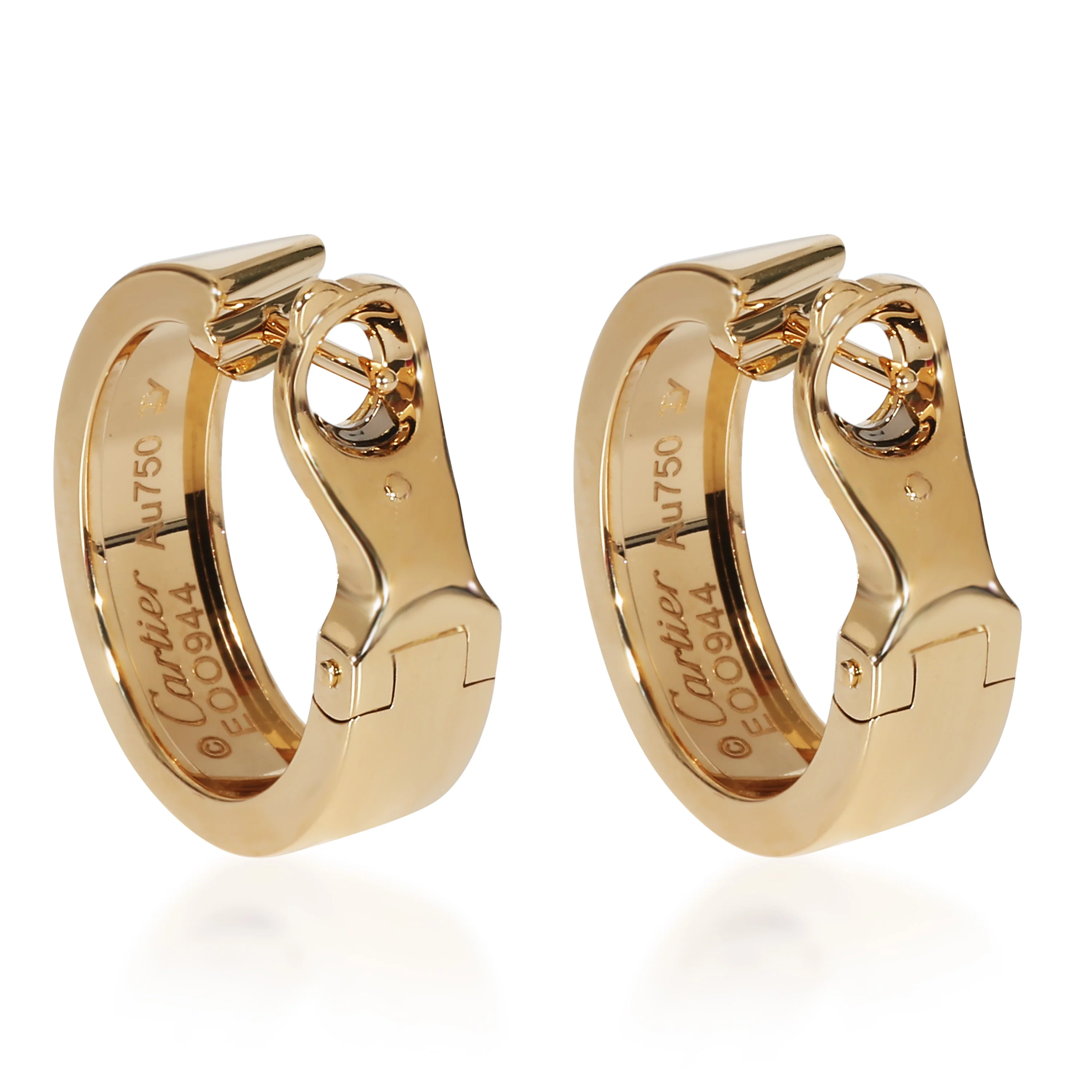 Cartier Love Hoop Earrings in 18k 18K Yellow Gold - Image 3