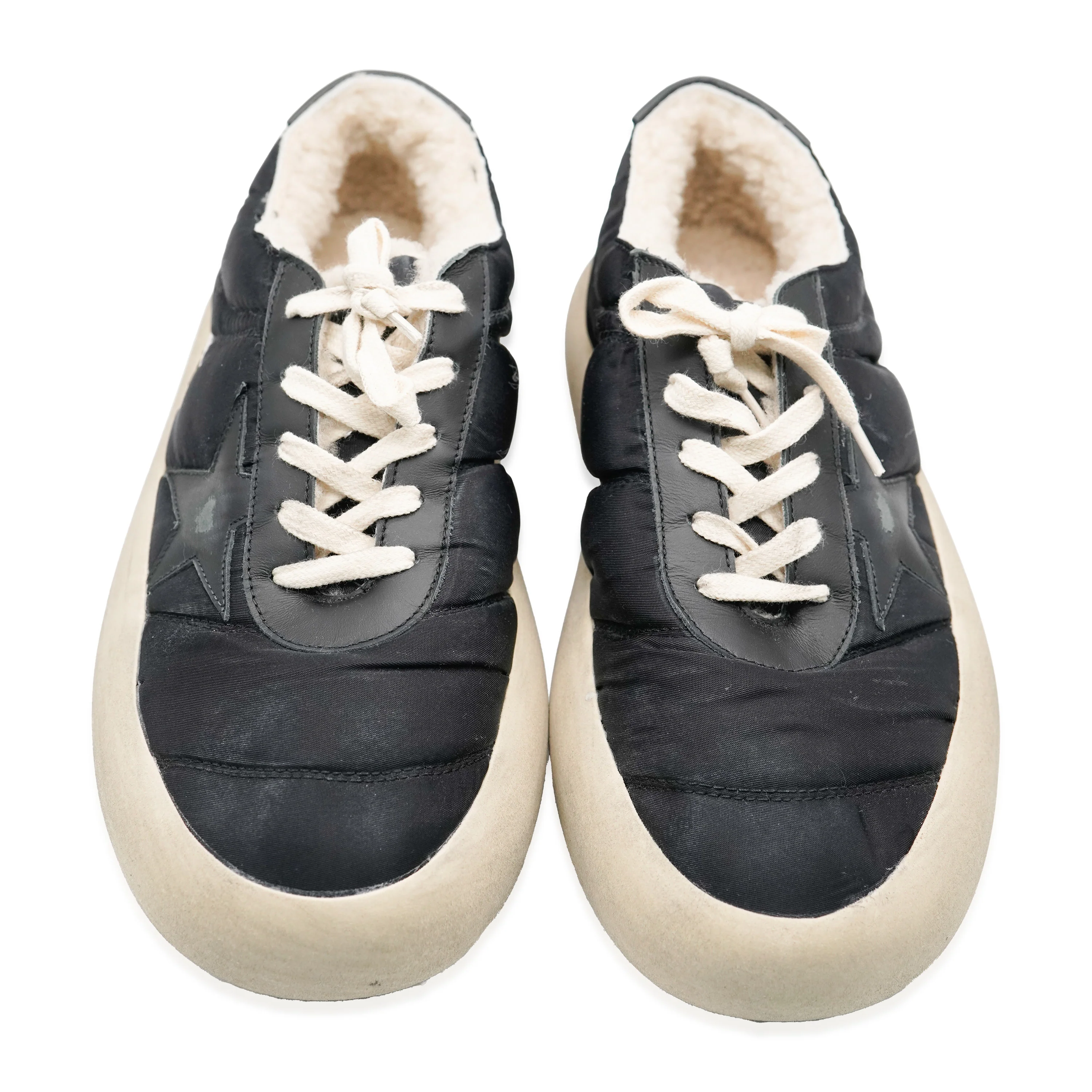 Black Nylon Shearling Space Star 42 - Image 9