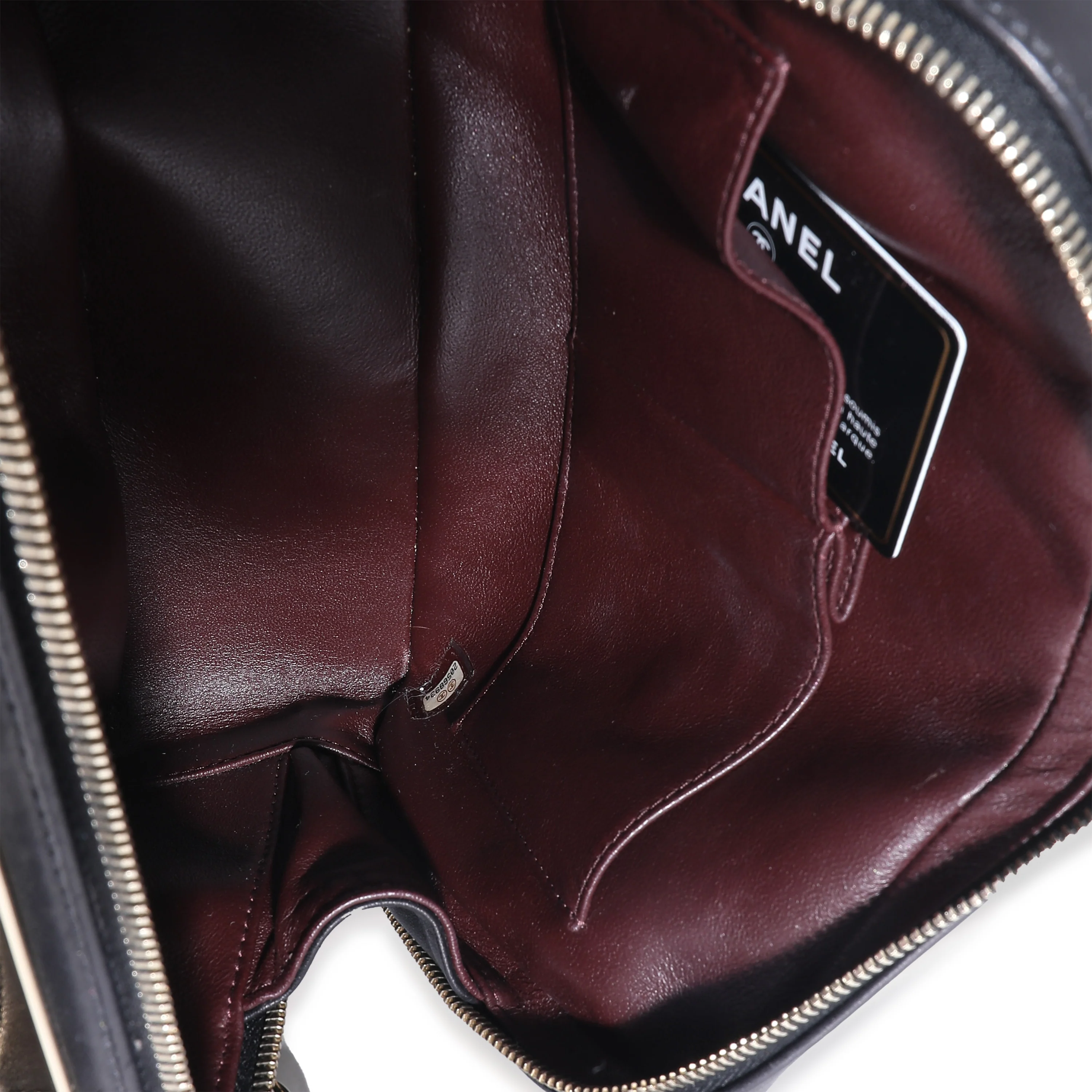 Chanel Black Quilted Lambskin Medium Trendy CC Bowling Bag - Image 9