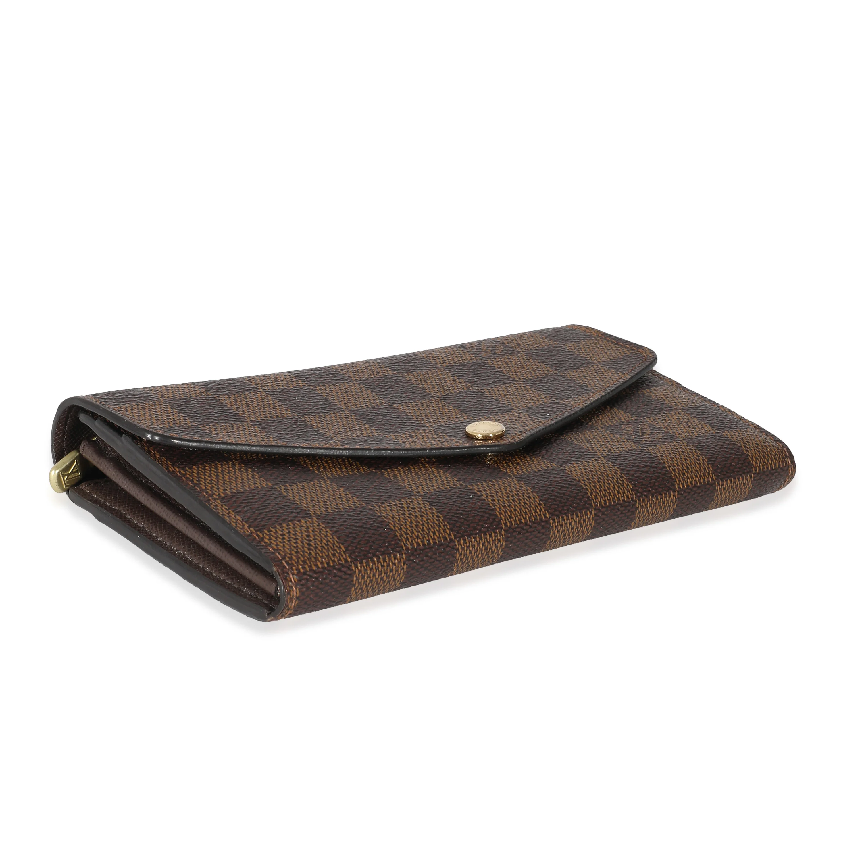 Louis Vuitton Damier Ebene Canvas Sarah Wallet - Image 6