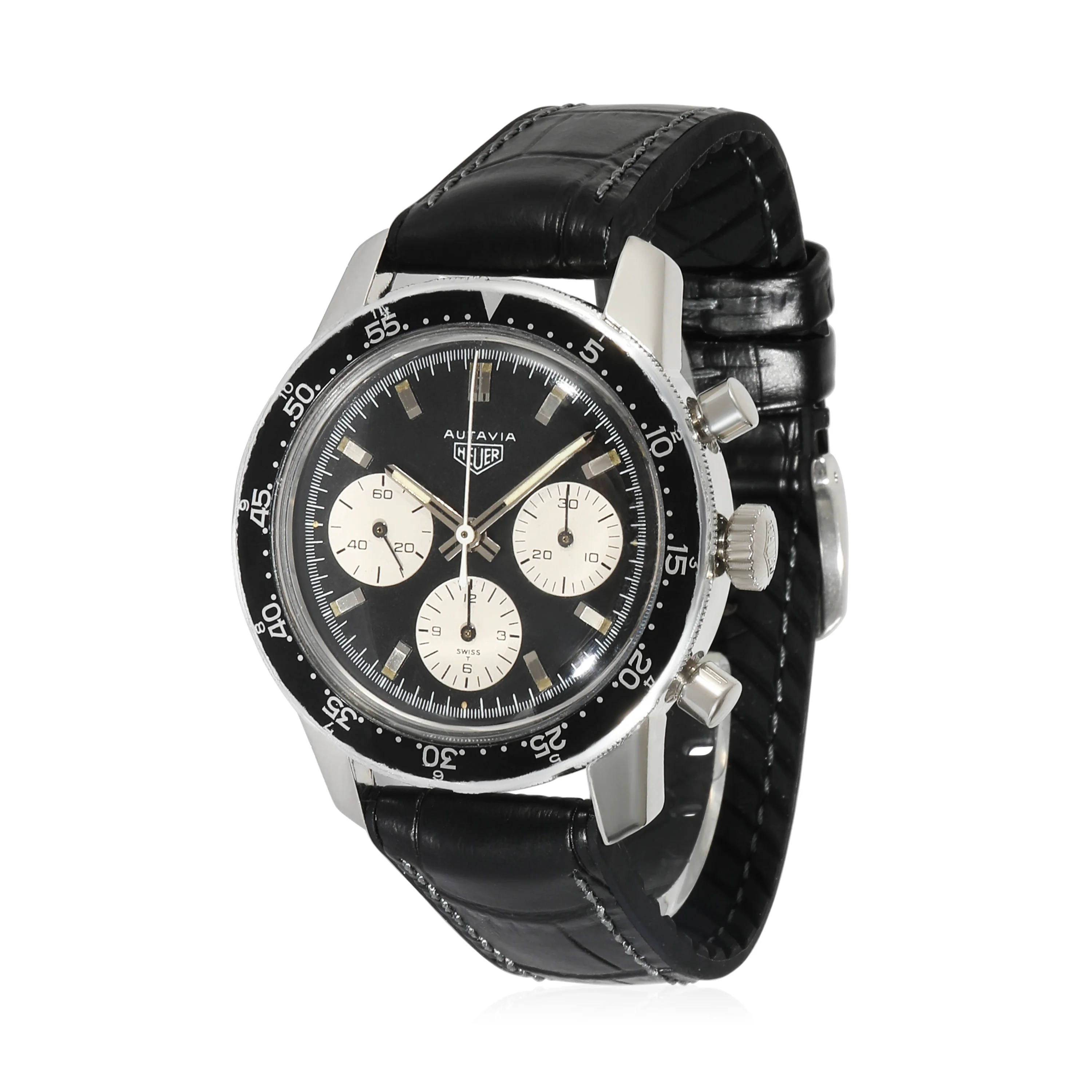 Autavia 2446C Mens Watch in Stainless Steel