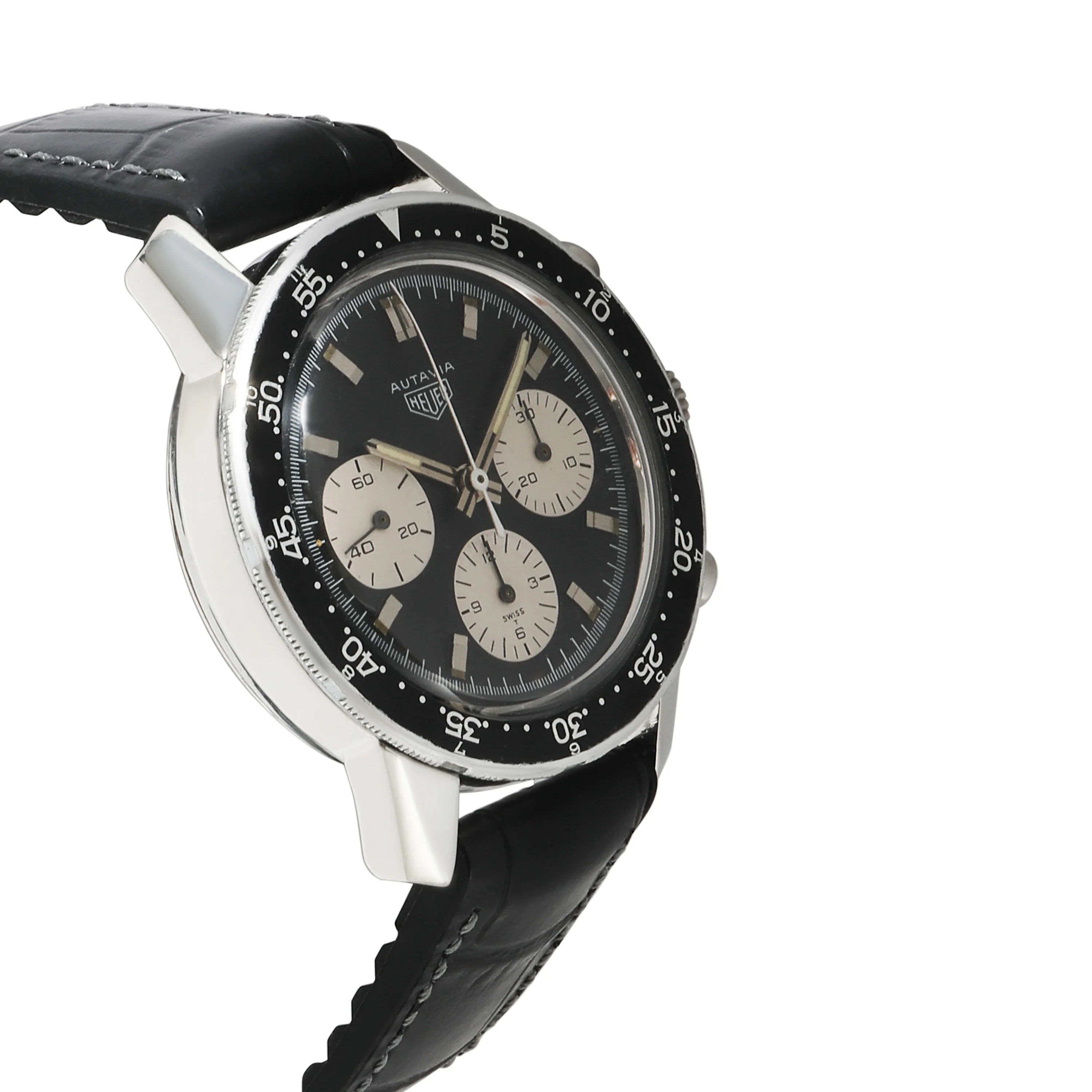 Autavia 2446C Mens Watch in Stainless Steel - Image 2