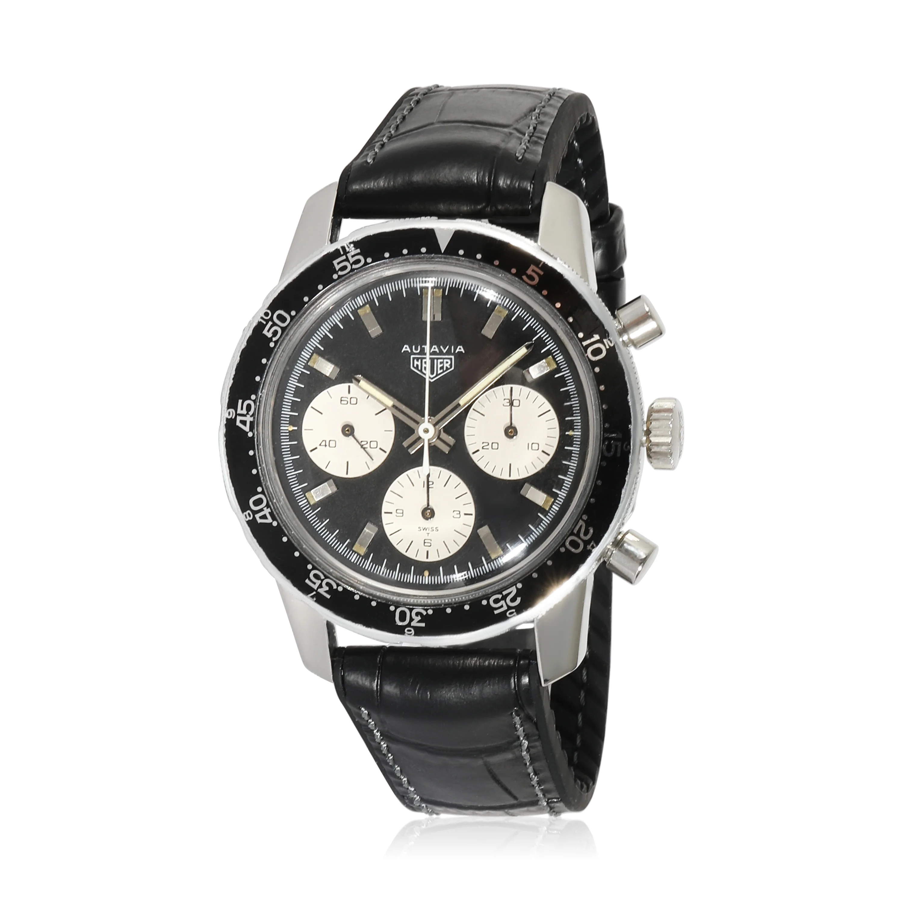 Autavia 2446C Mens Watch in Stainless Steel - Image 5