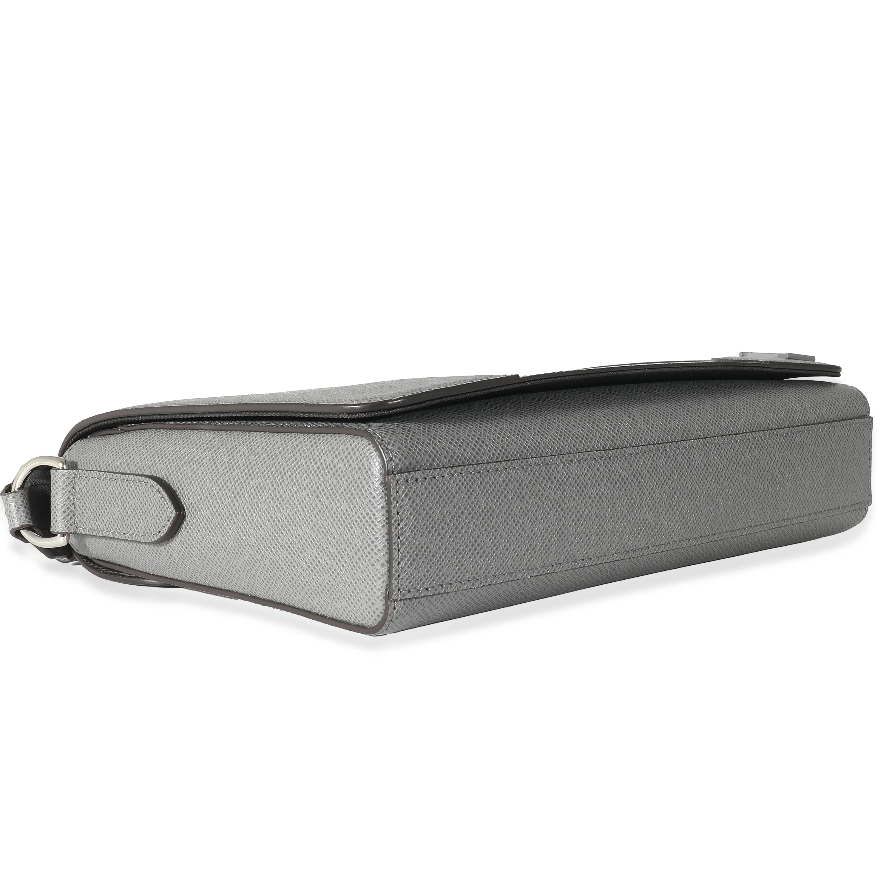Louis Vuitton Gray Taiga Leather New Flap Messenger - Image 4