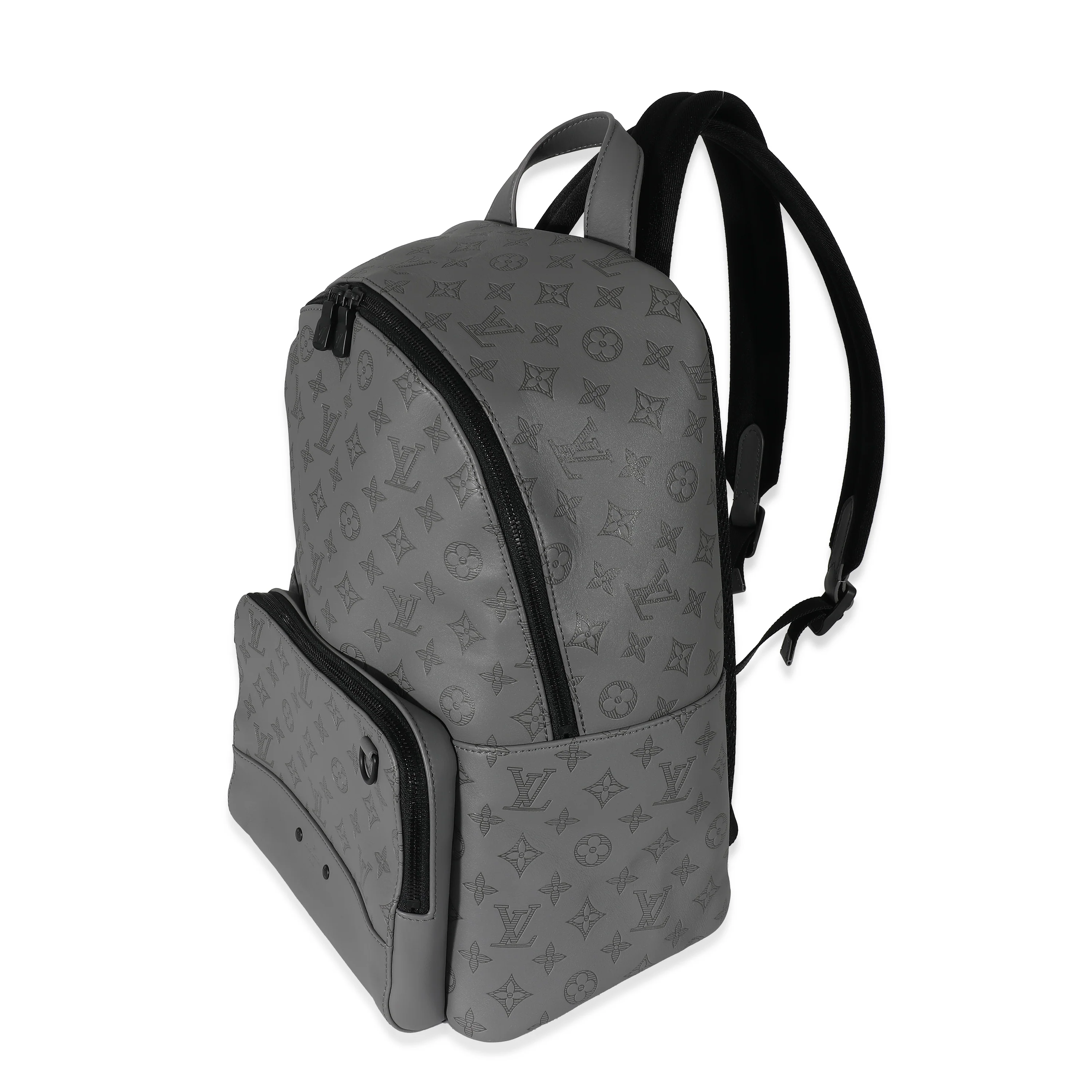 Louis Vuitton Anthracite Grey Monogram Shadow Racer Backpack - Image 2