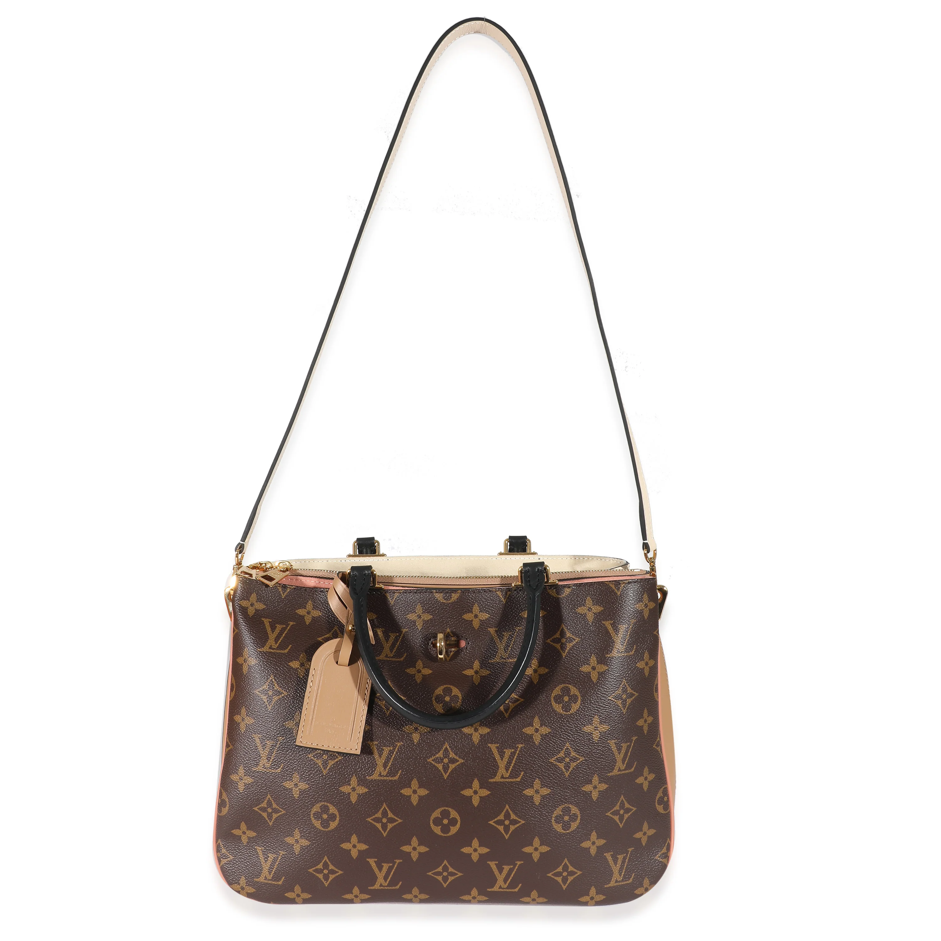 Louis Vuitton Sesame Peche Monogram Canvas Millefeuille Bag - Image 4
