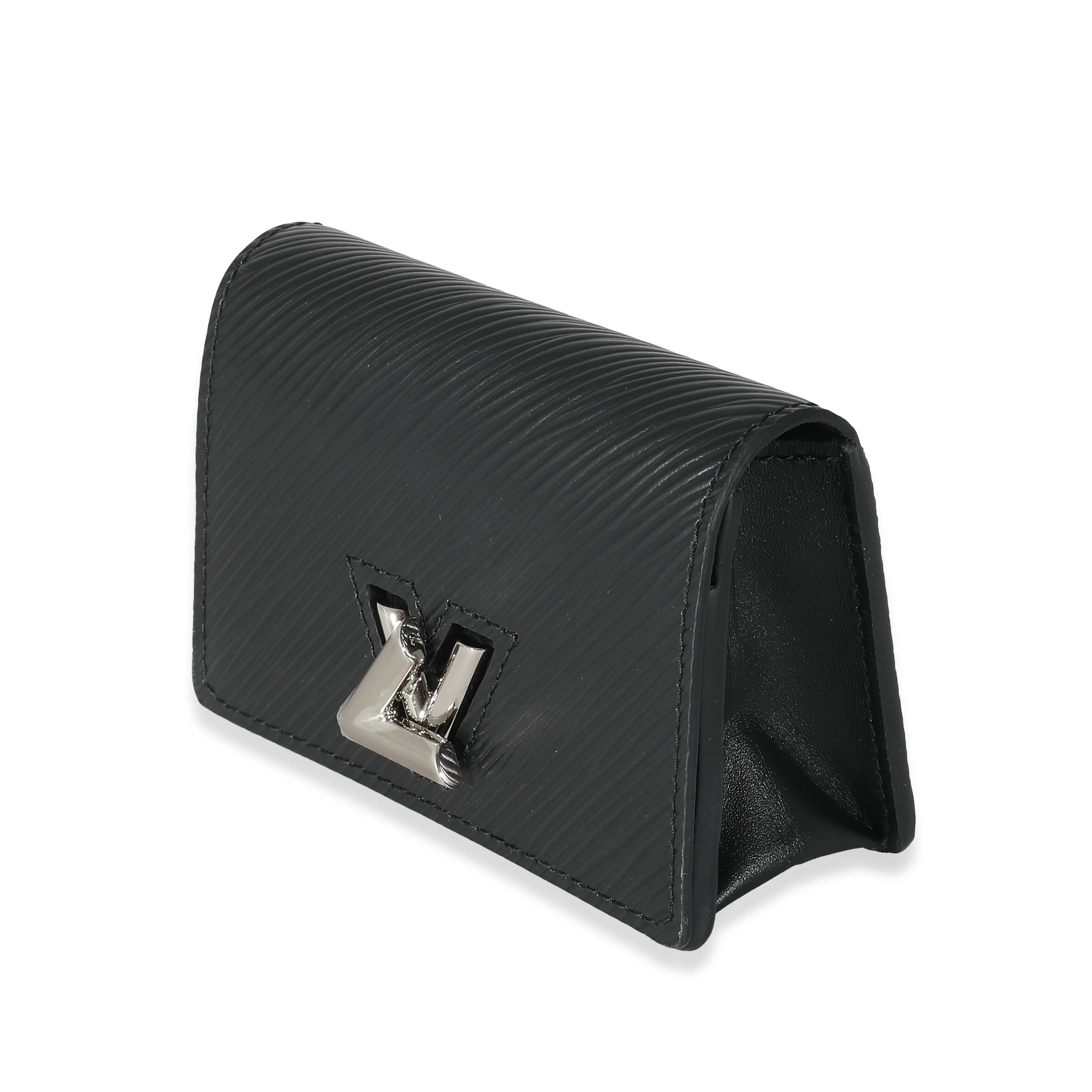Louis Vuitton Black Epi Twist Multicartes Card Case - Image 2