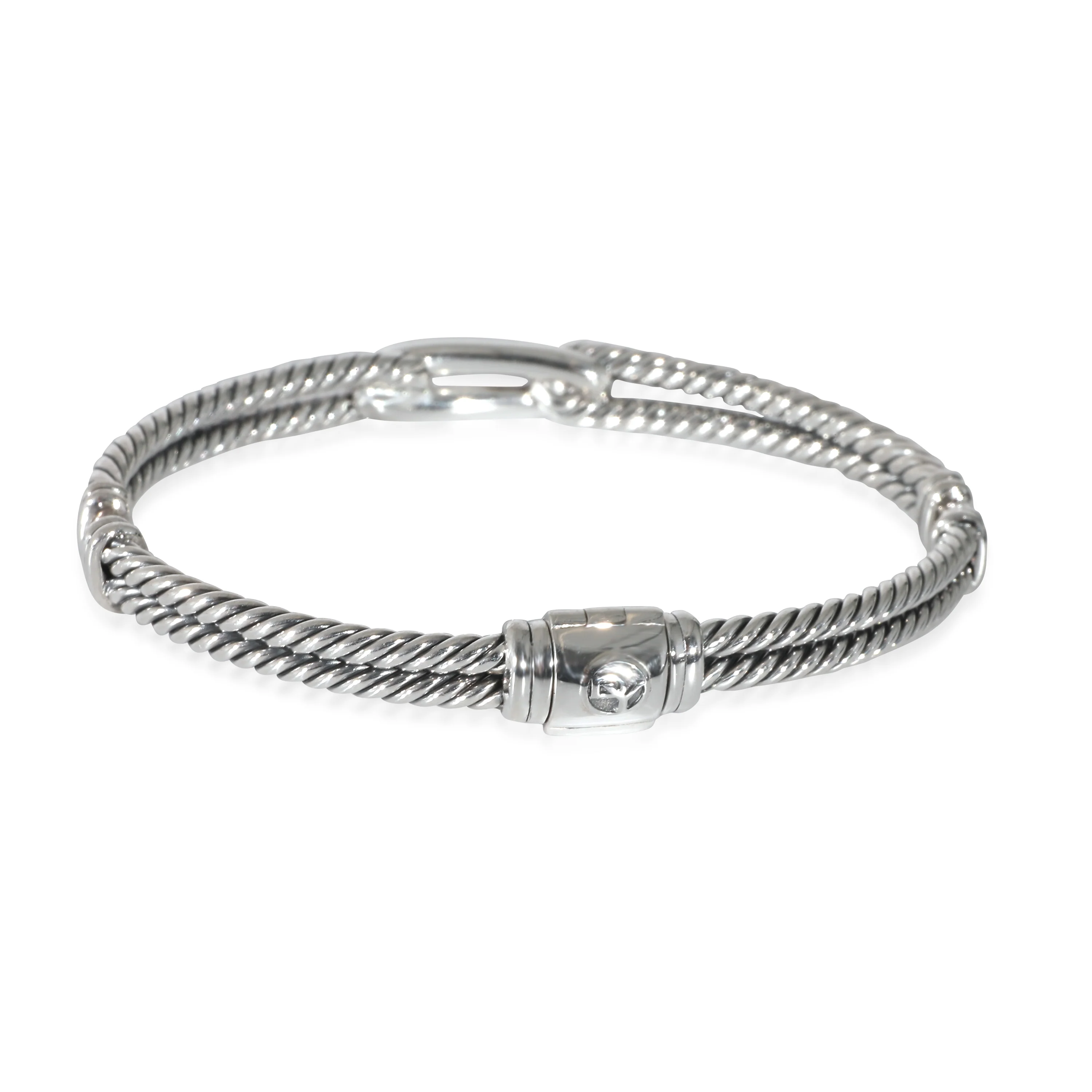 Labyrinth Diamond Bracelet in Sterling Silver 0.27 CTW - Image 3