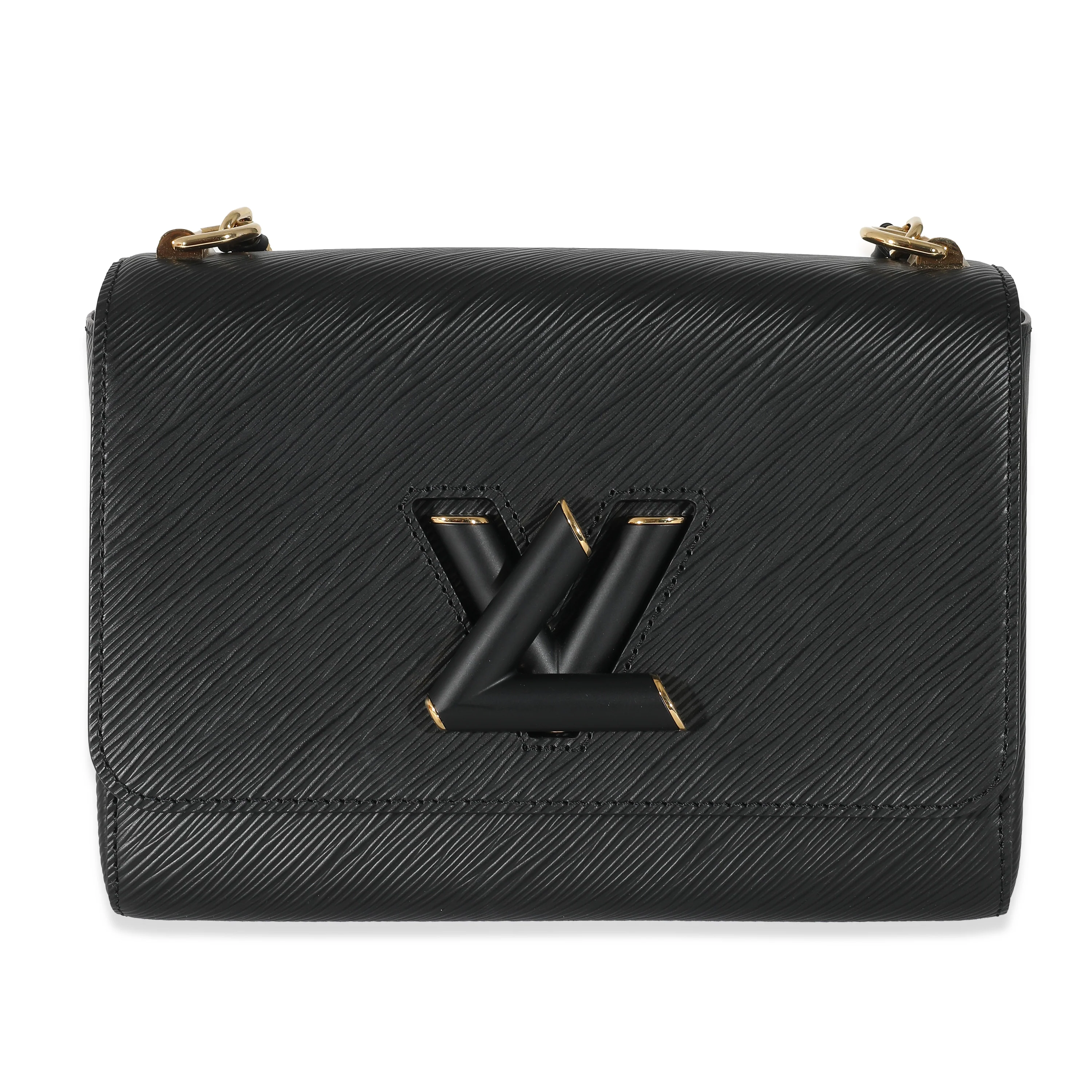 Louis Vuitton Gold Matte Black Epi Twist MM