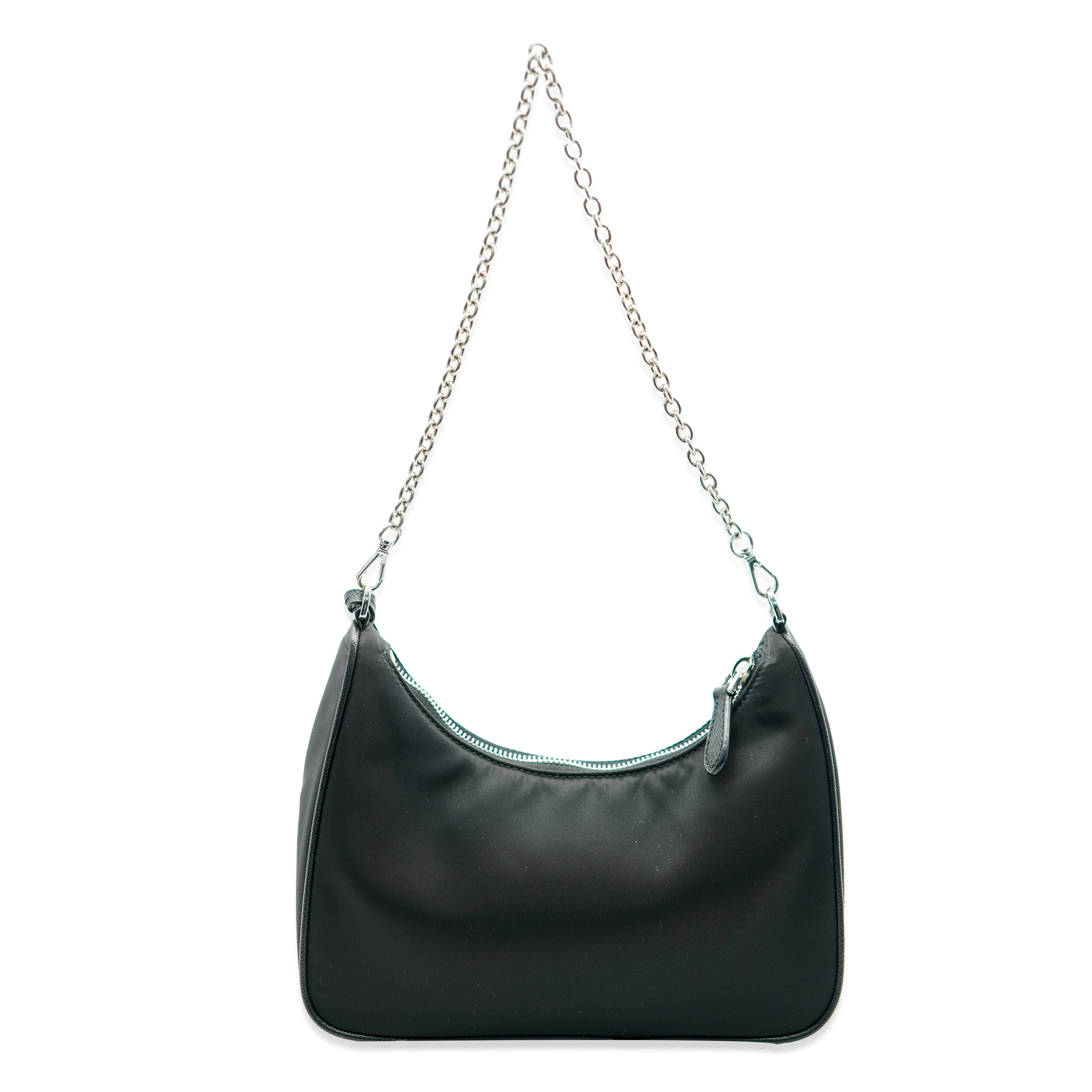 Prada Black Nylon Re-Edition 2005 Crossbody Bag - Image 11