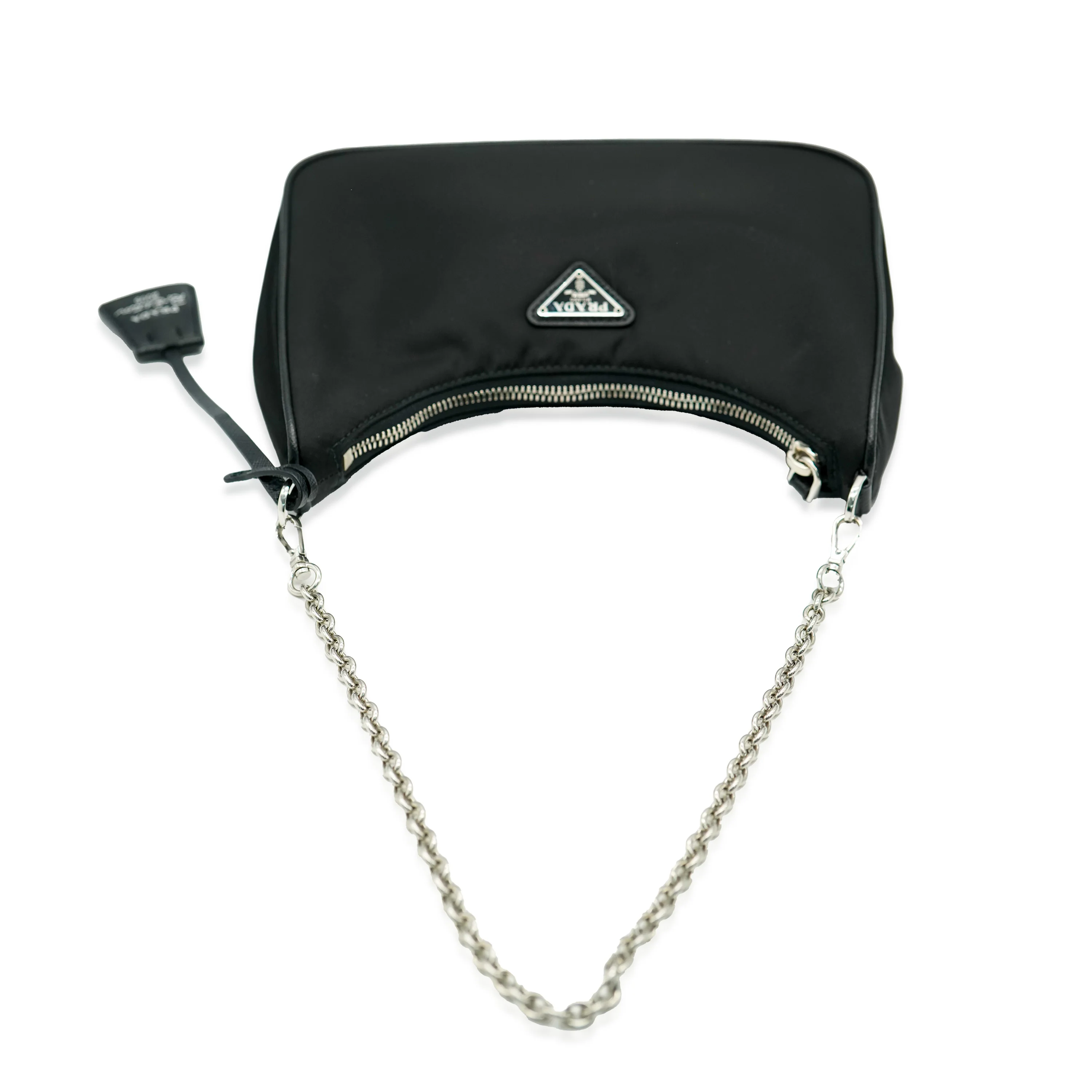 Prada Black Nylon Re-Edition 2005 Crossbody Bag - Image 5