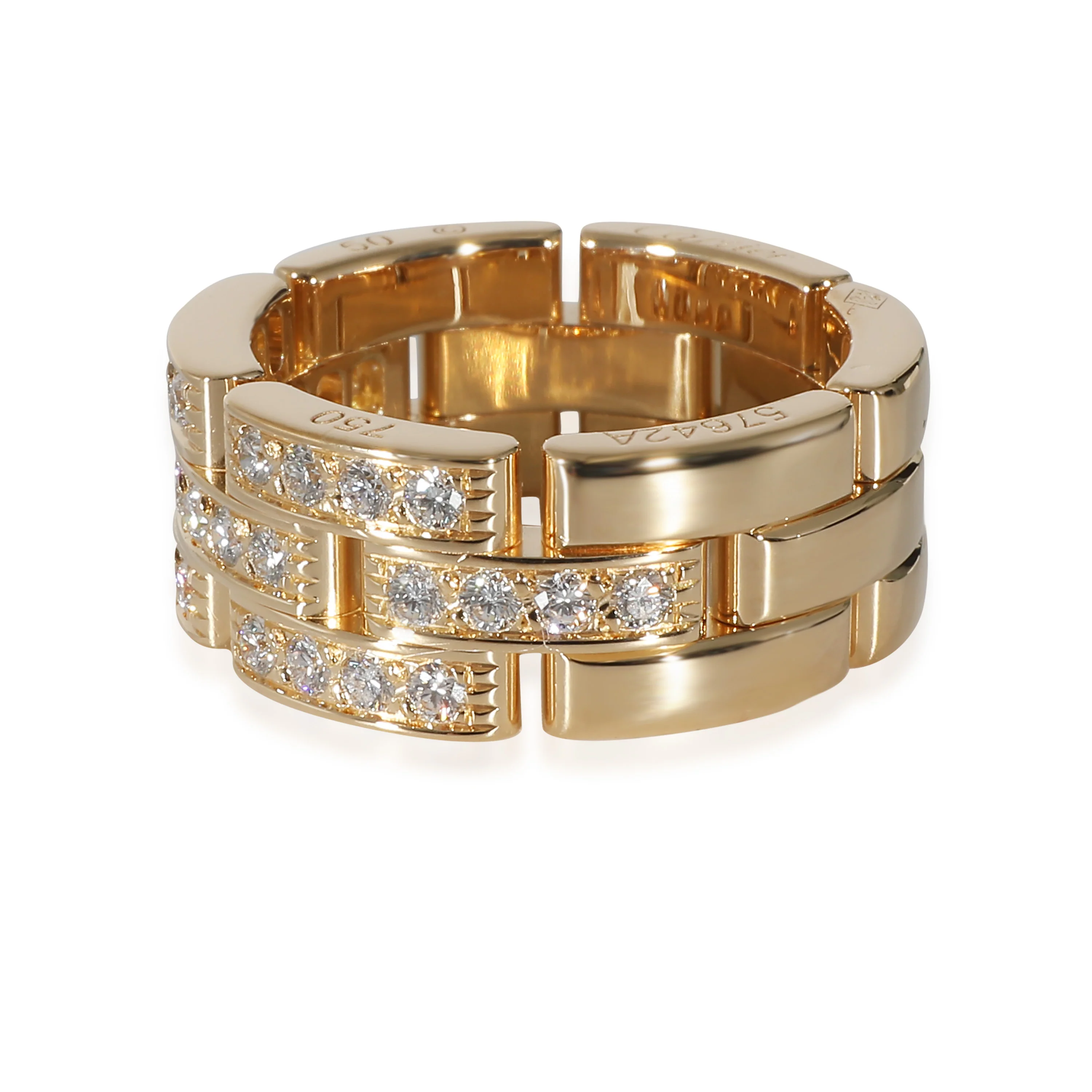 Maillon Panthere Band (Yellow Gold) - Image 2
