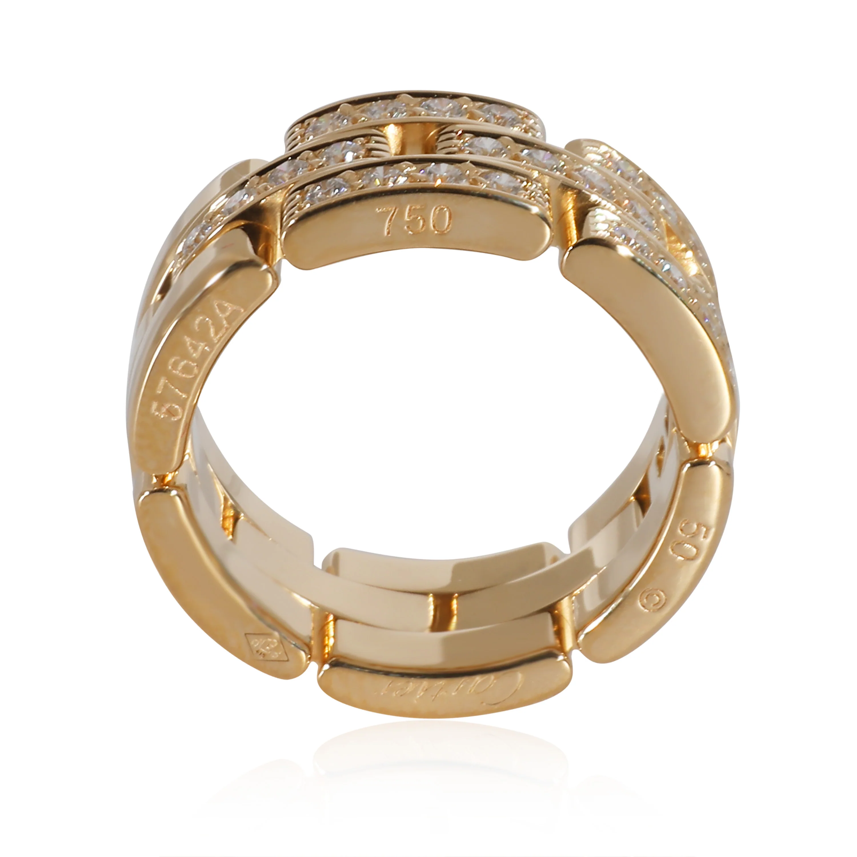 Maillon Panthere Band (Yellow Gold) - Image 3