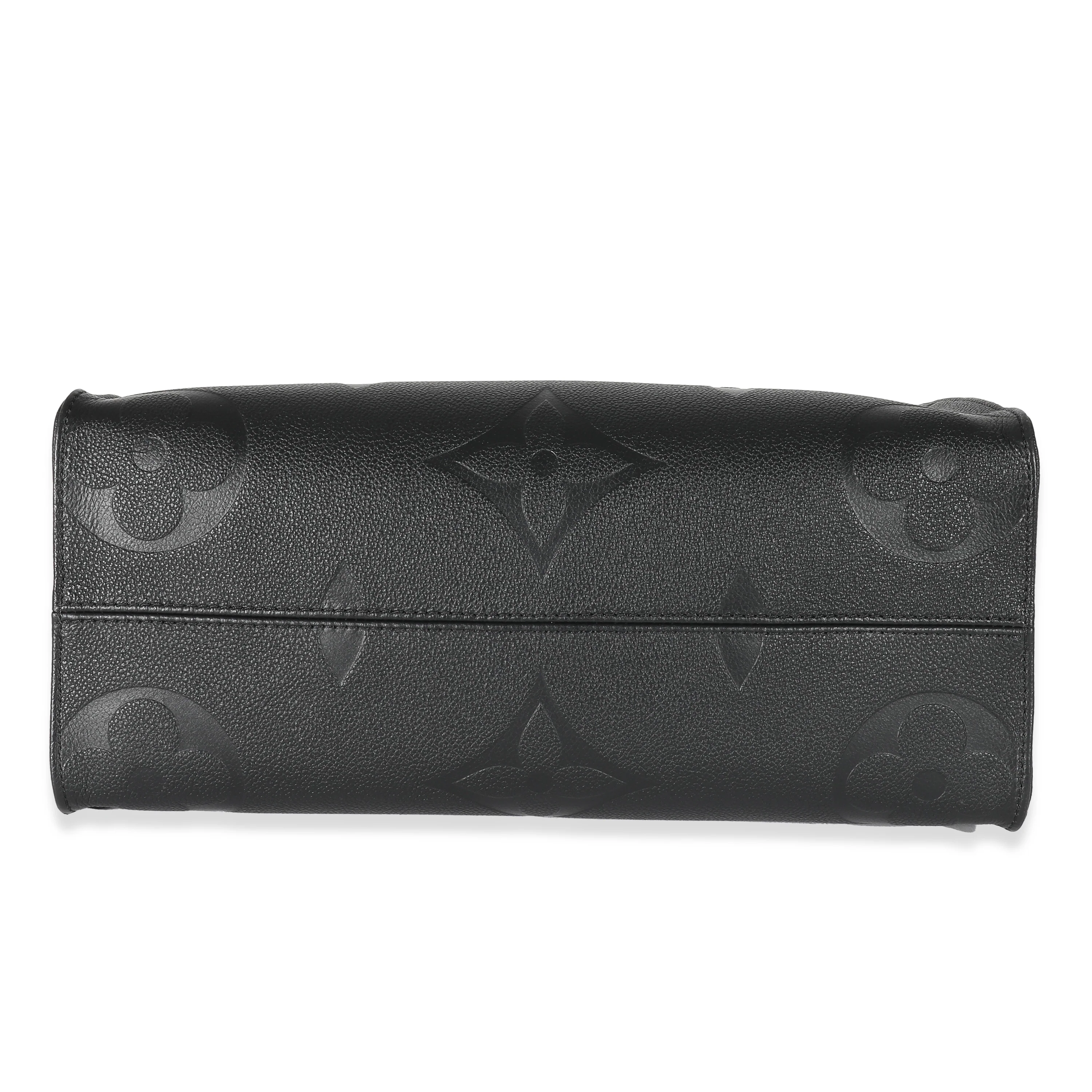 Louis Vuitton Black Monogram Empreinte Onthego MM - Image 5