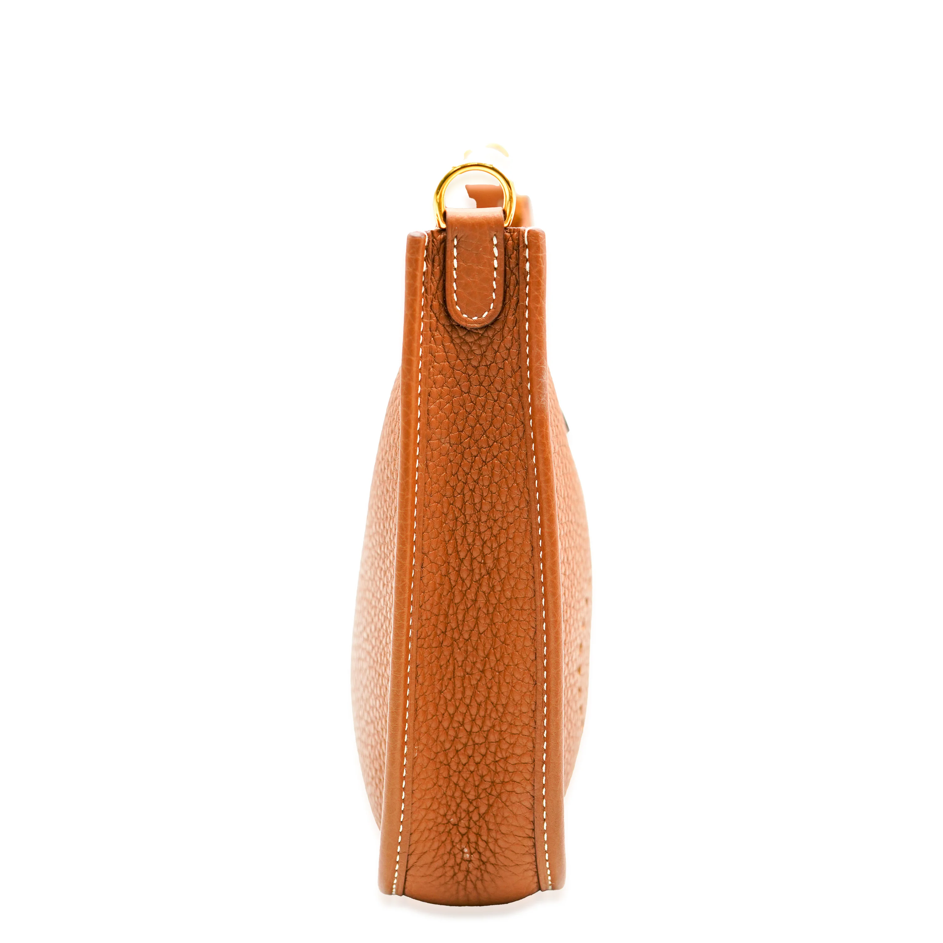 Hermès Gold Clemence Mini Evelyne TPM GHW - Image 6
