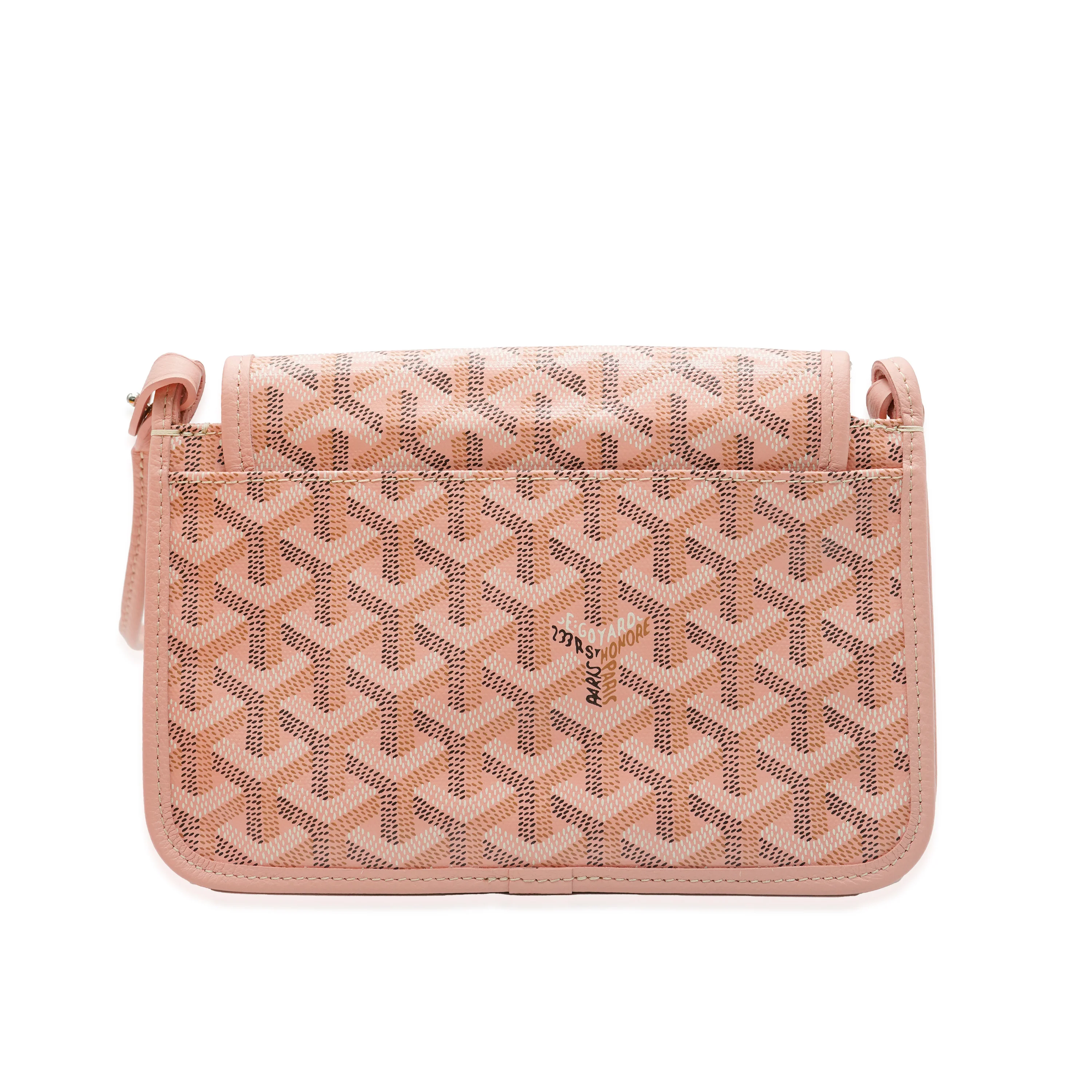 Goyard Pink Goyardine Canvas Plumet Pocket Wallet - Image 3