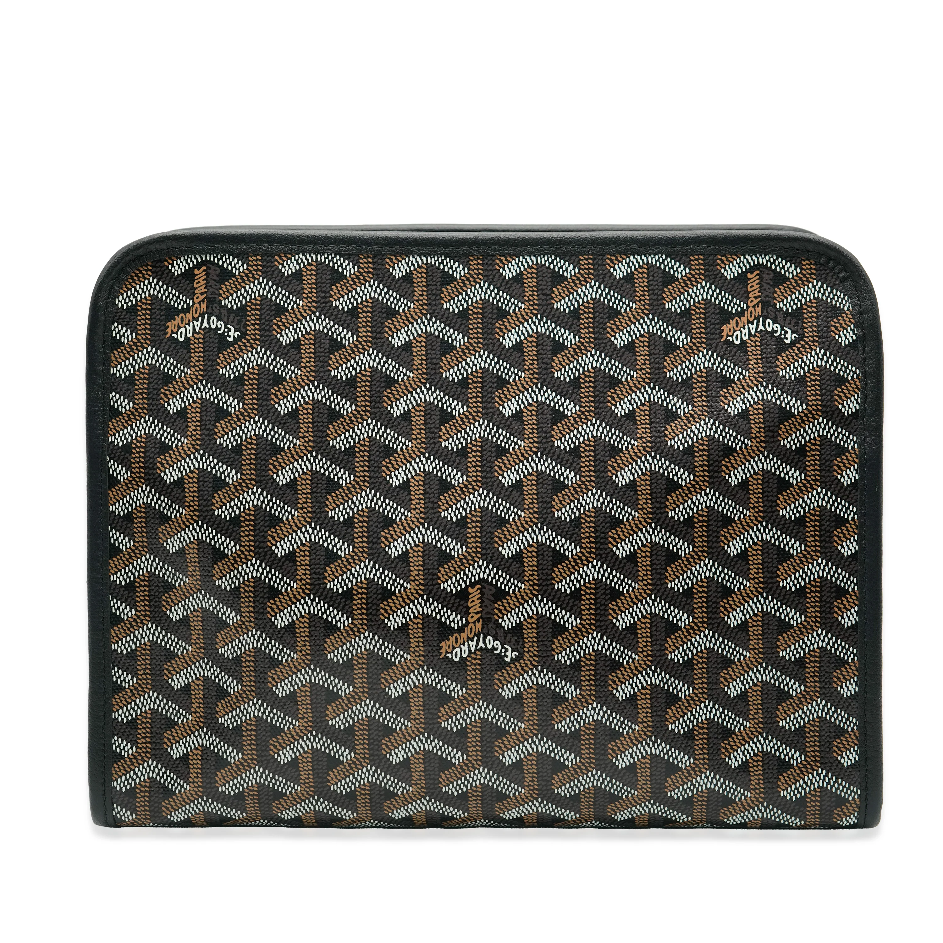 Goyard Black Goyardine Jouvence Toiletry MM - Image 2