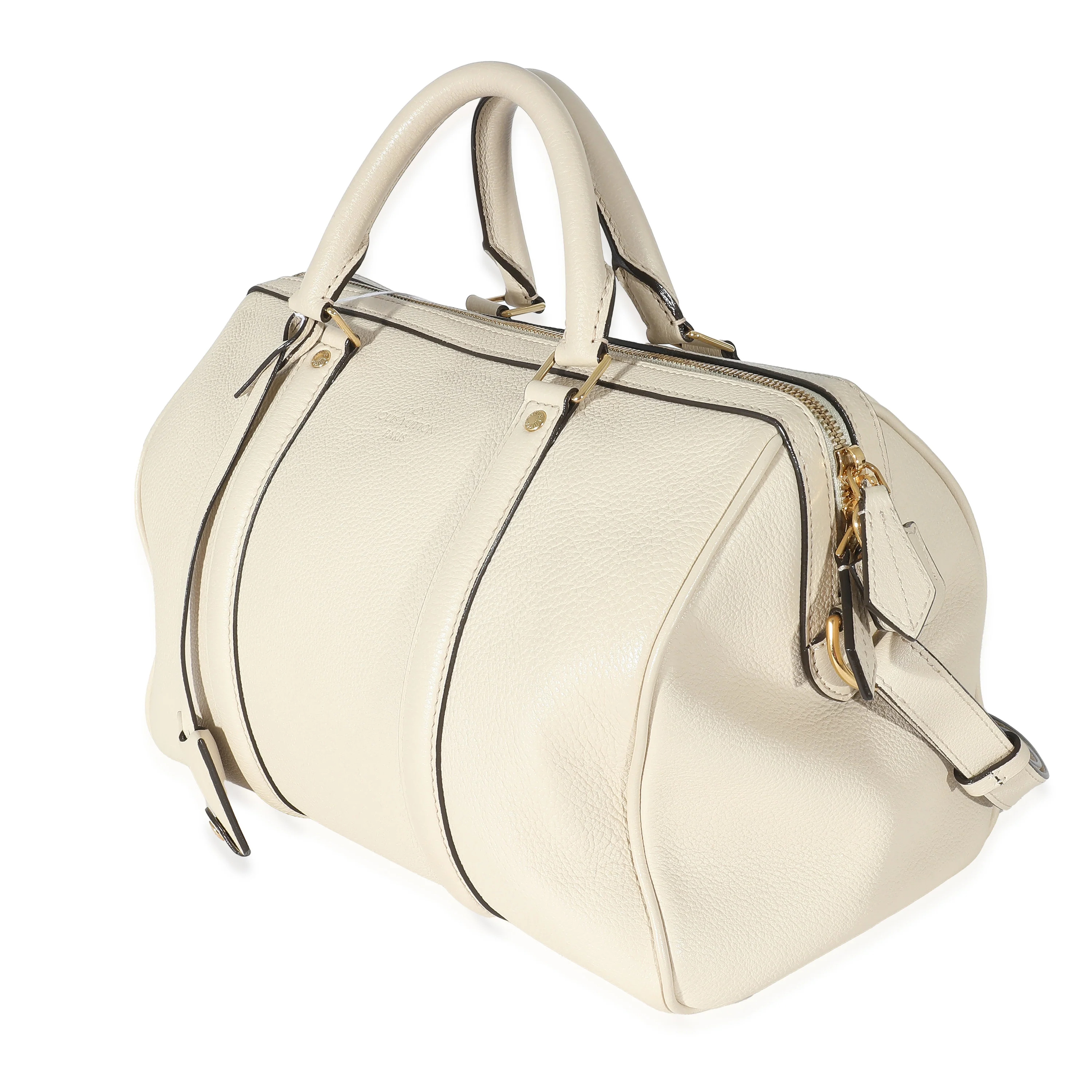 Louis Vuitton White Calfskin Sofia Coppola SC Speedy PM - Image 2