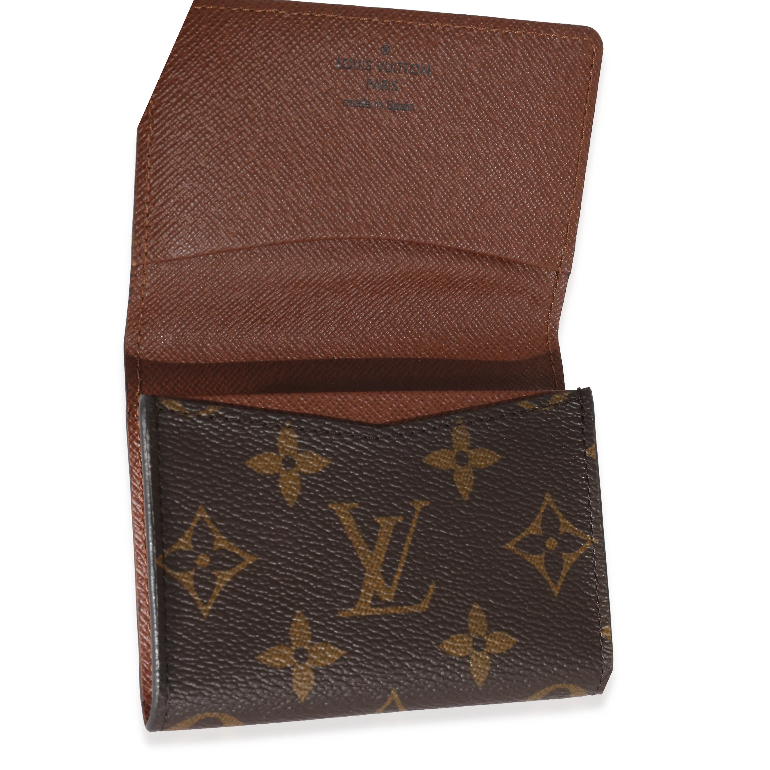 Louis Vuitton Monogram Canvas Envelope Business Card Holder - Image 8