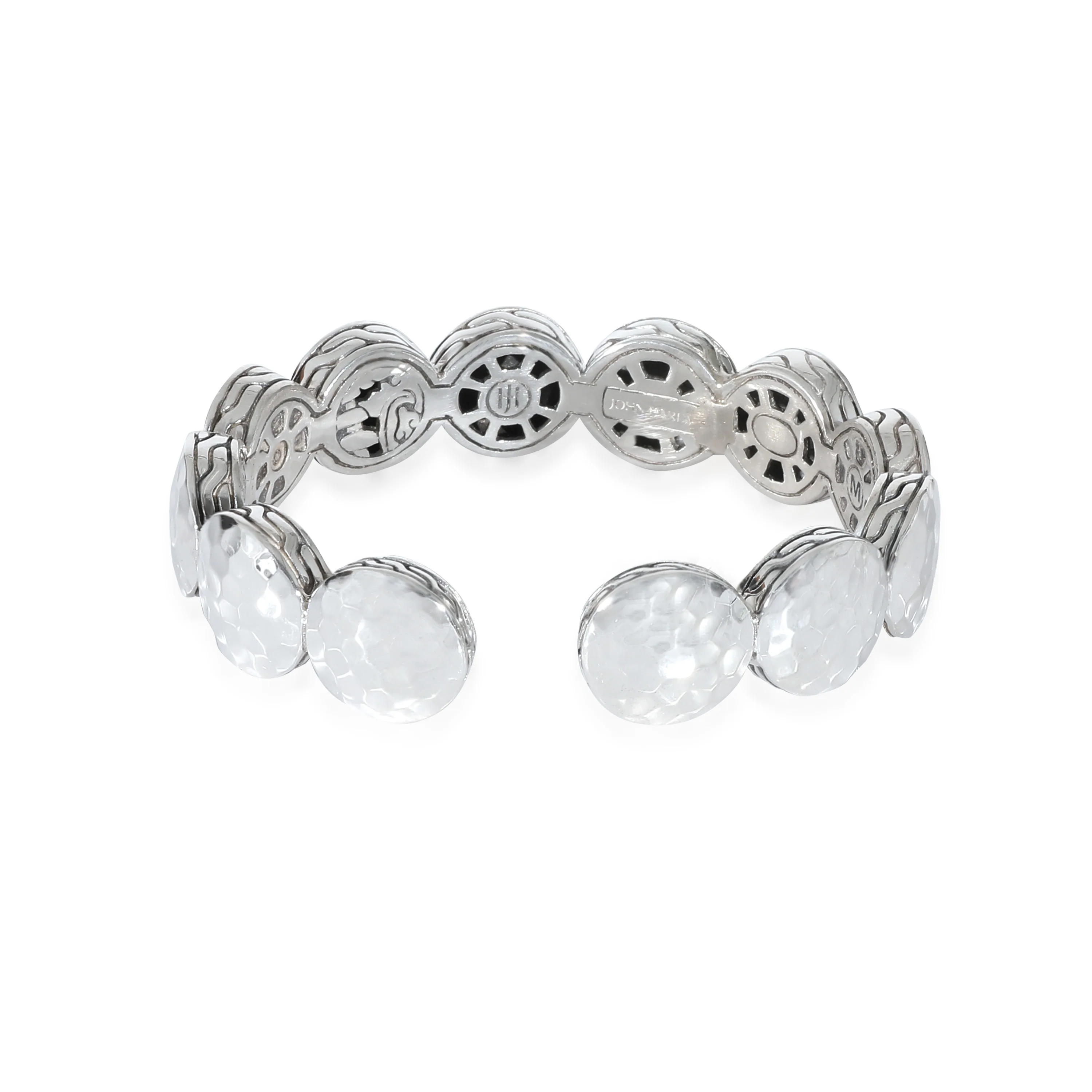 John Hardy Dot Hinged Cuff in Sterling Silver - Image 3